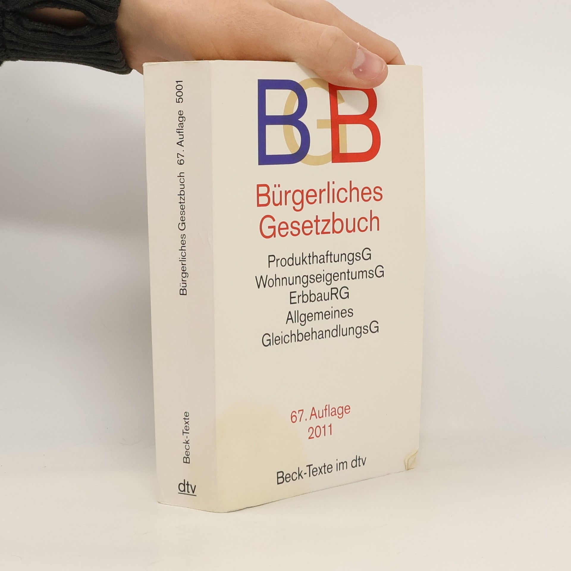 Helmut Köhler Bürgerliches Gesetzbuch 67.