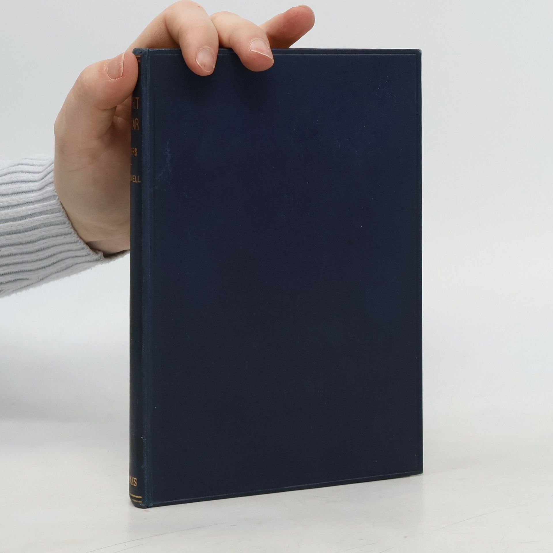 Arthur Anthony MacDonell A Sanskrit Grammar for Beginners