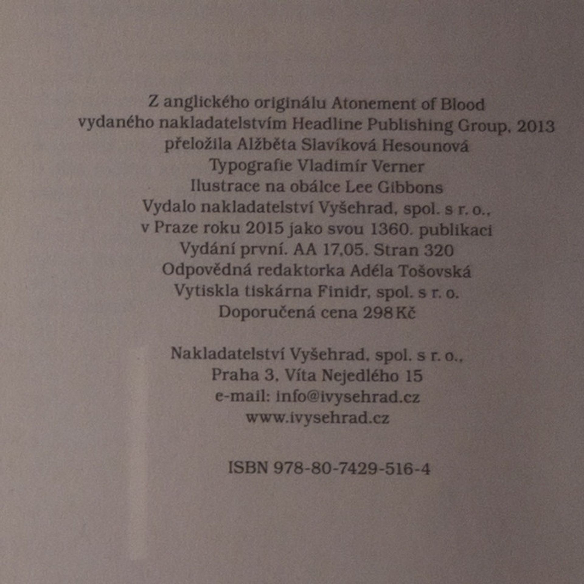 Peter Berresford Ellis Vykoupení krví