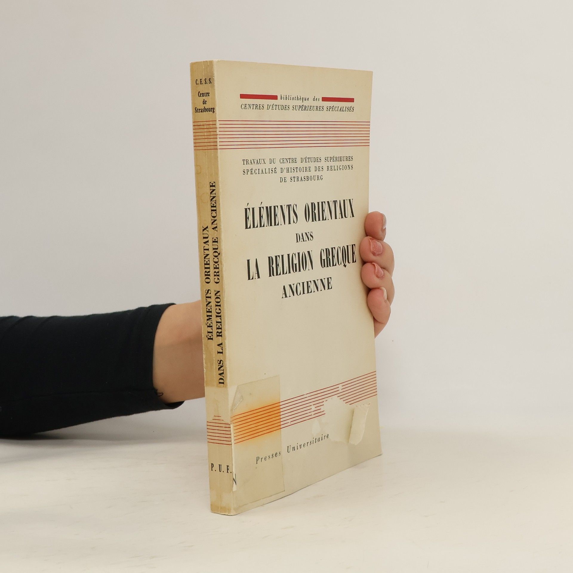 Collectif d'auteurs Éléments orientaux dans la religion grecque ancienne