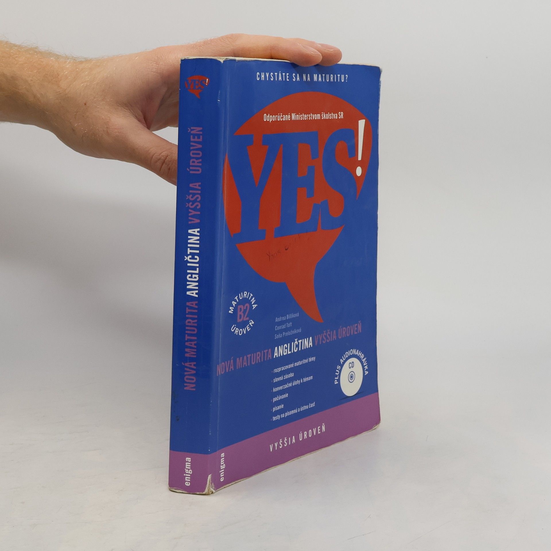 Kolektiv autorů Yes! Angličtina. Nová maturita B2. Vyššia úroveň