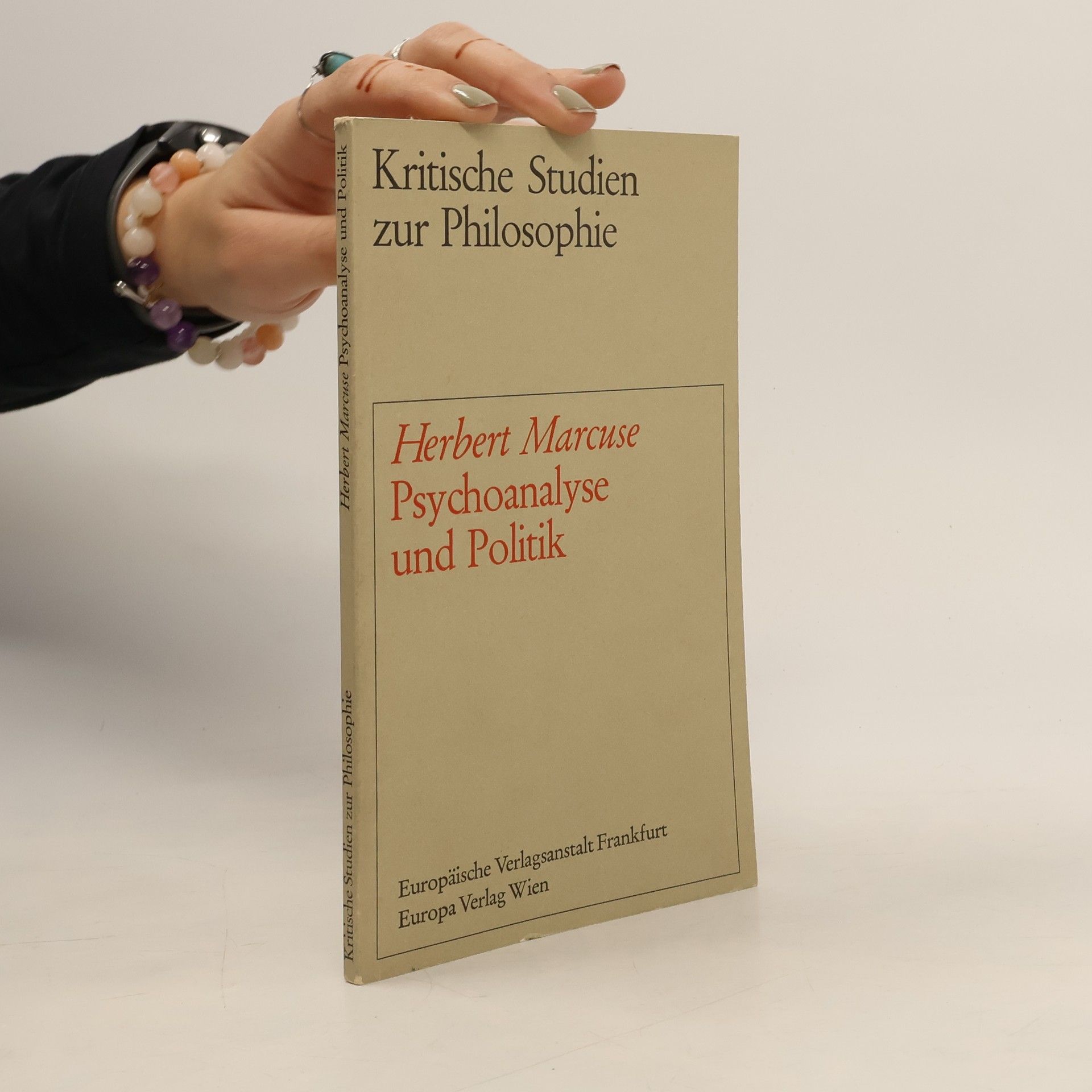 Herbert Marcuse Psychoanalyse und Politik