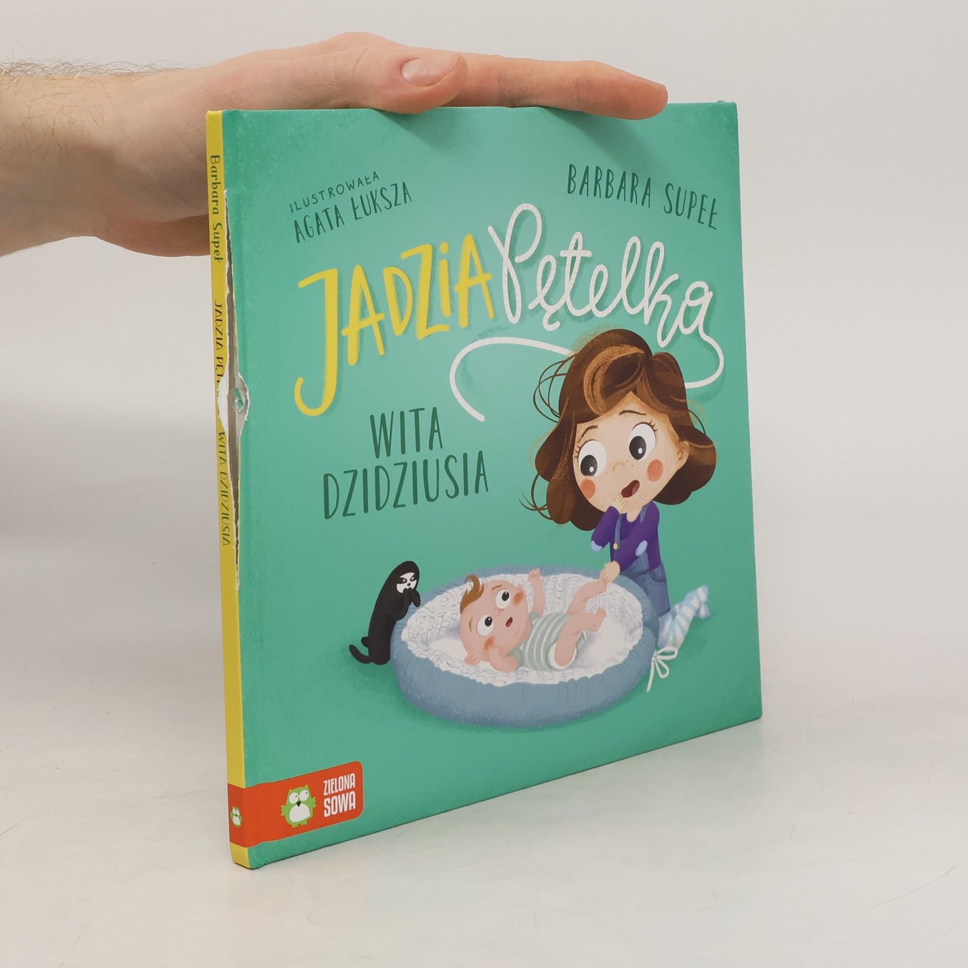 Barbara Supeł Jadzia Pętelka wita dzidziusia
