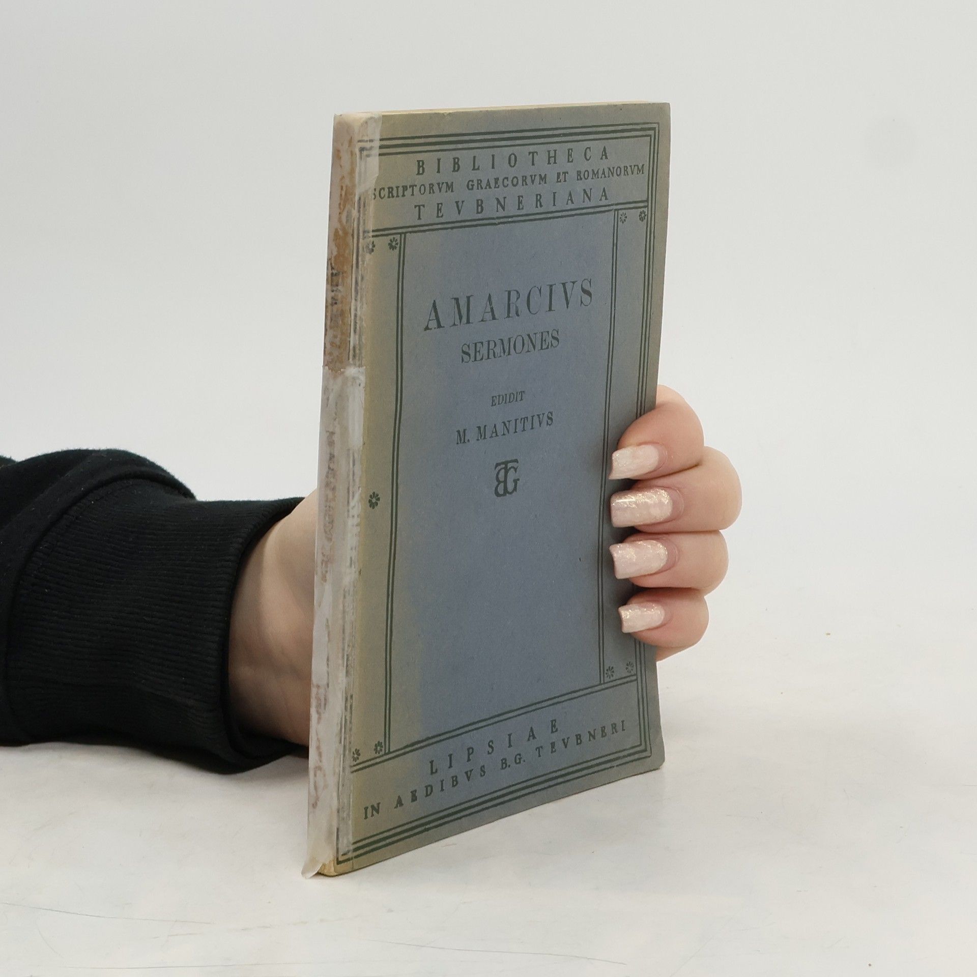 Maximilianus Manitius Sexti Amarcius Sermones