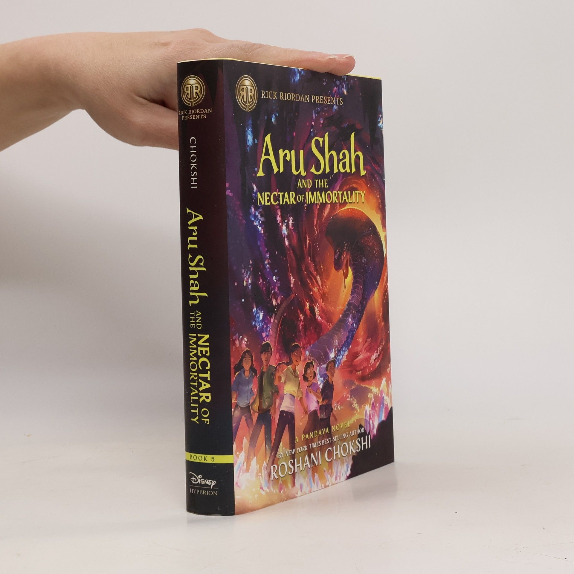 Roshani Chokshi Rick Riordan Presents Aru Shah and the Nectar of Immortality