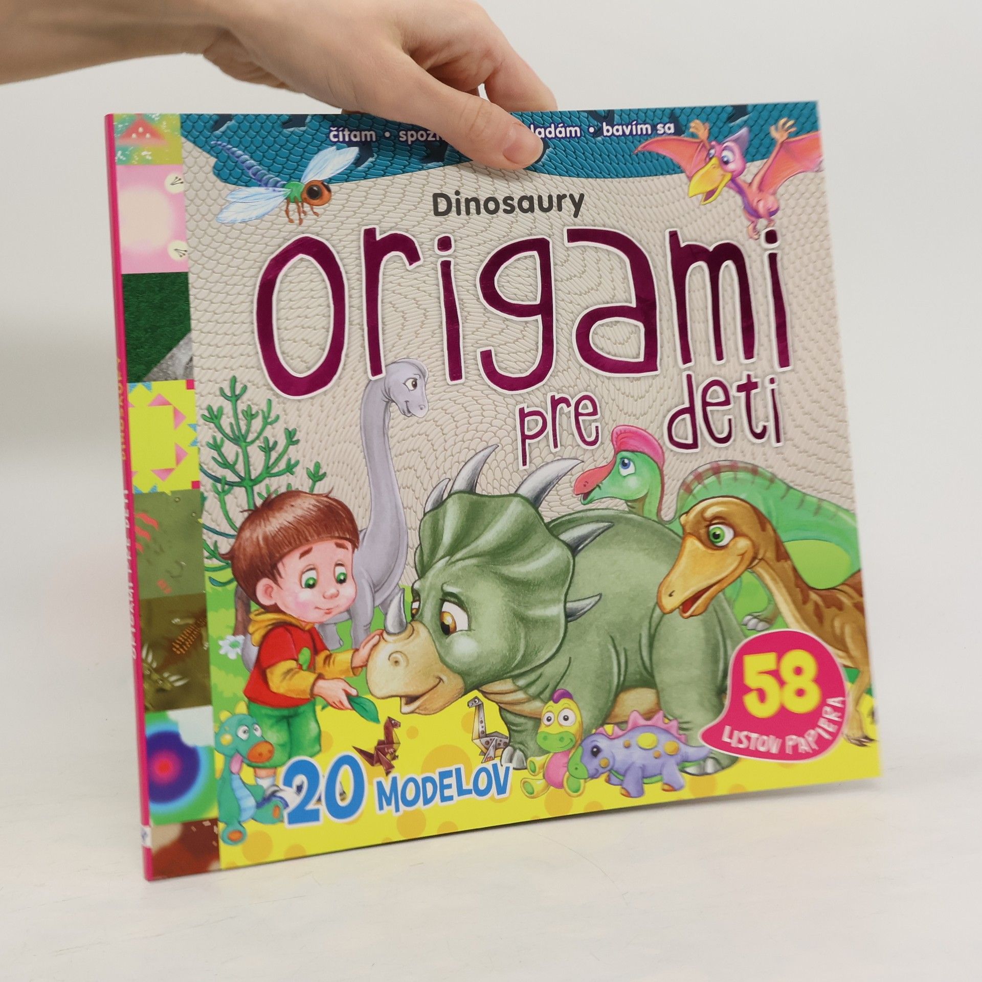 Kolektív autorov Origami pre deti - Dinosaury