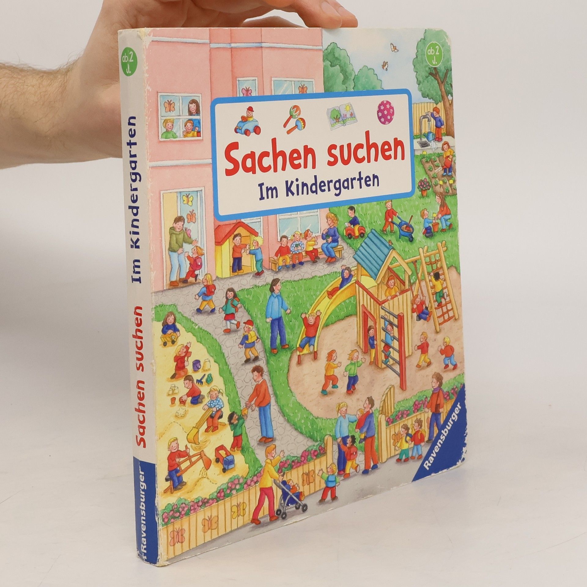 Barbara Jelenkovich Sachen suchen - im Kindergarten