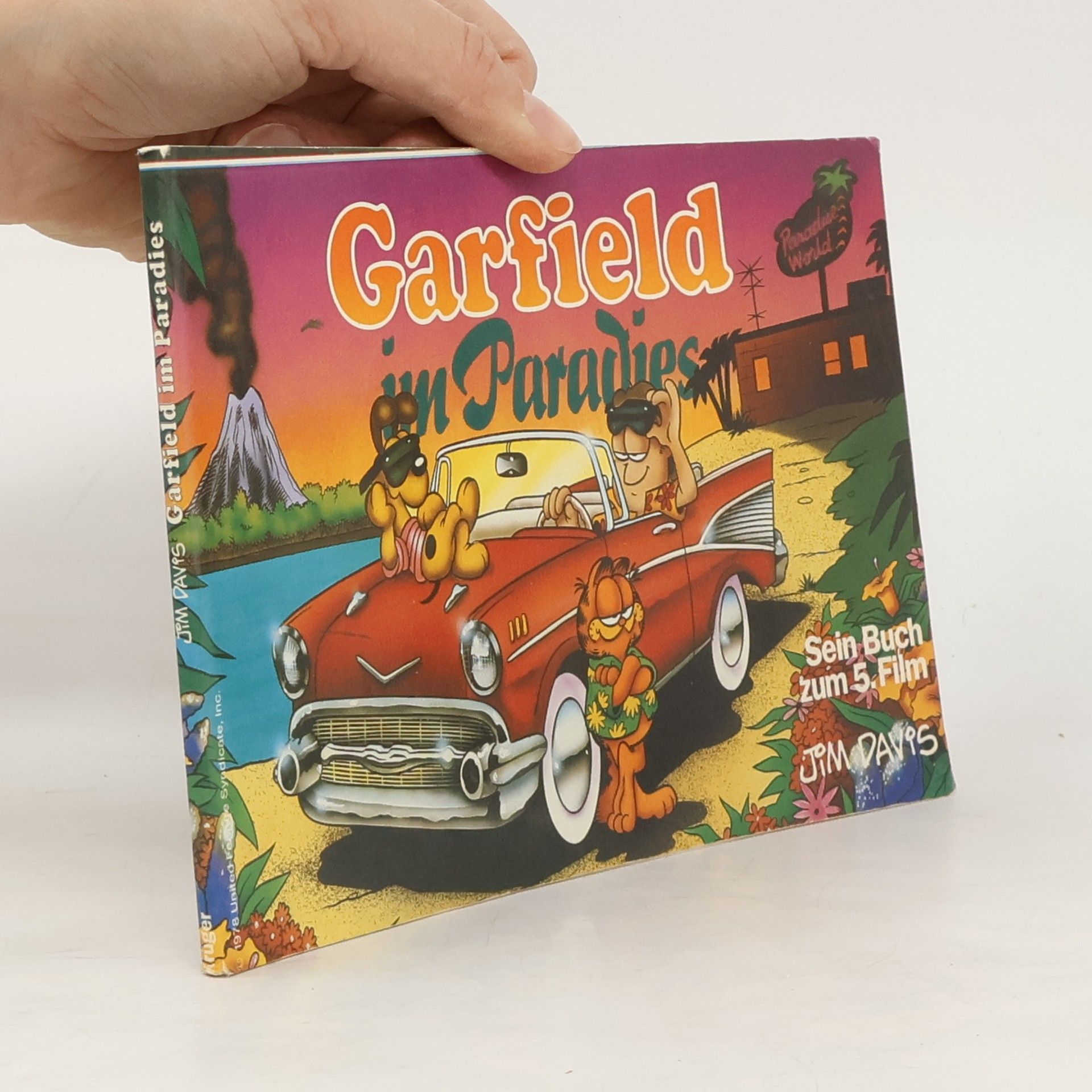 Jim Davis Garfield im Paradies