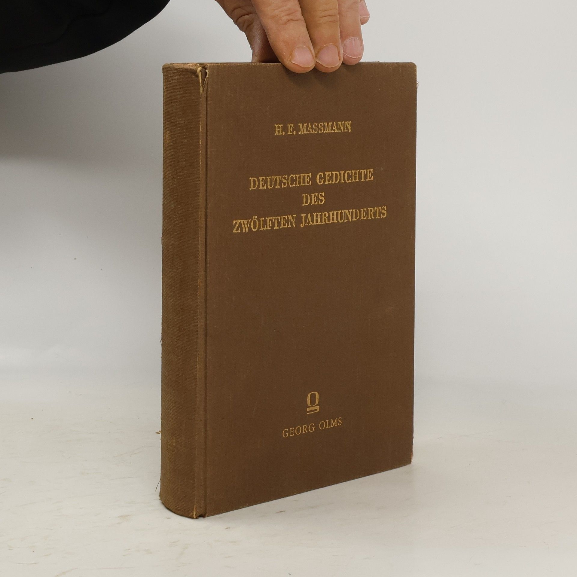 H. F. Massmann Deutsche Gedichte des Zwölften Jahrhunderts