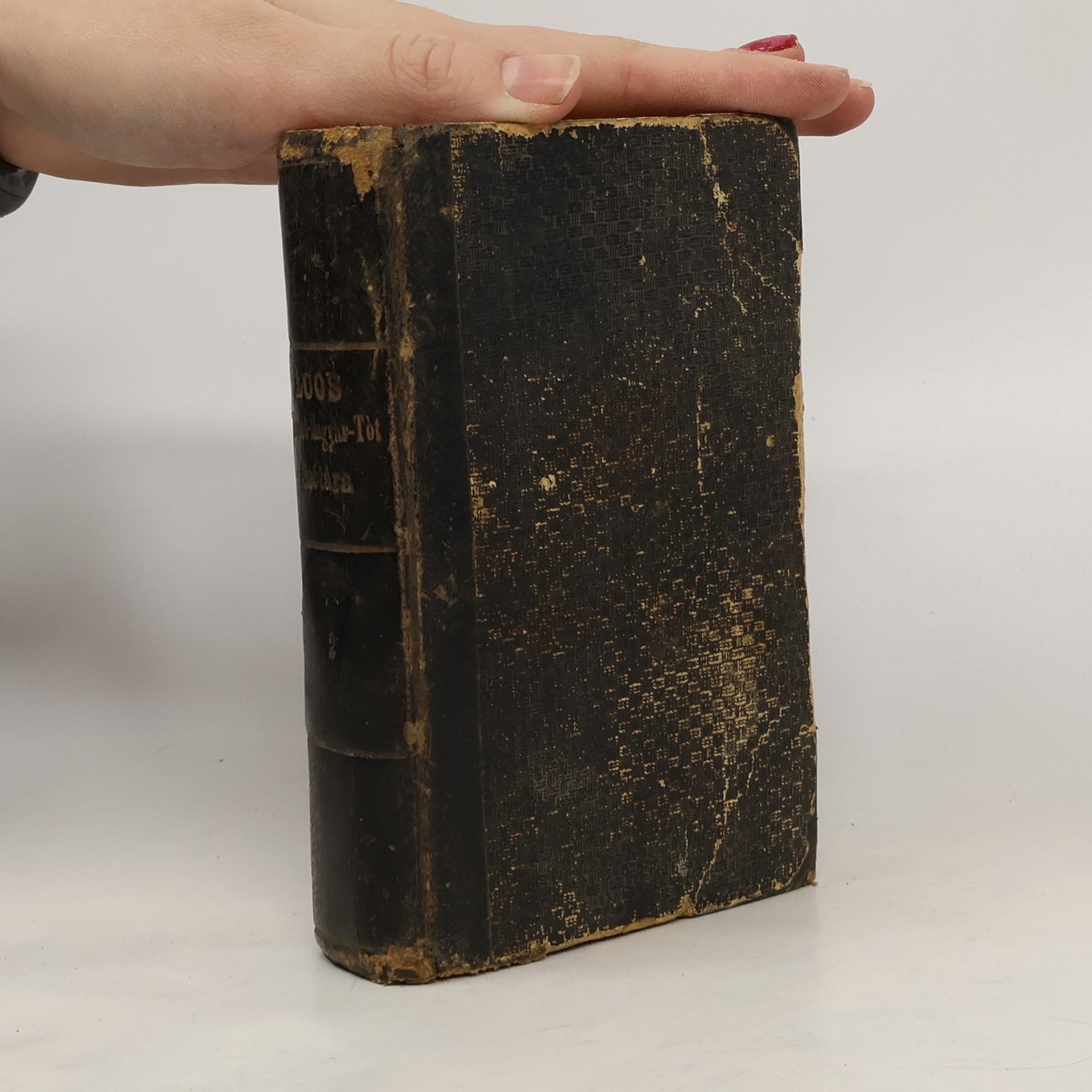 Josefine Loos Wörterbuch der deutschen, ungarischen und slovakischen Sprache II. Deutsch-ungarisch-slovakischer Theil