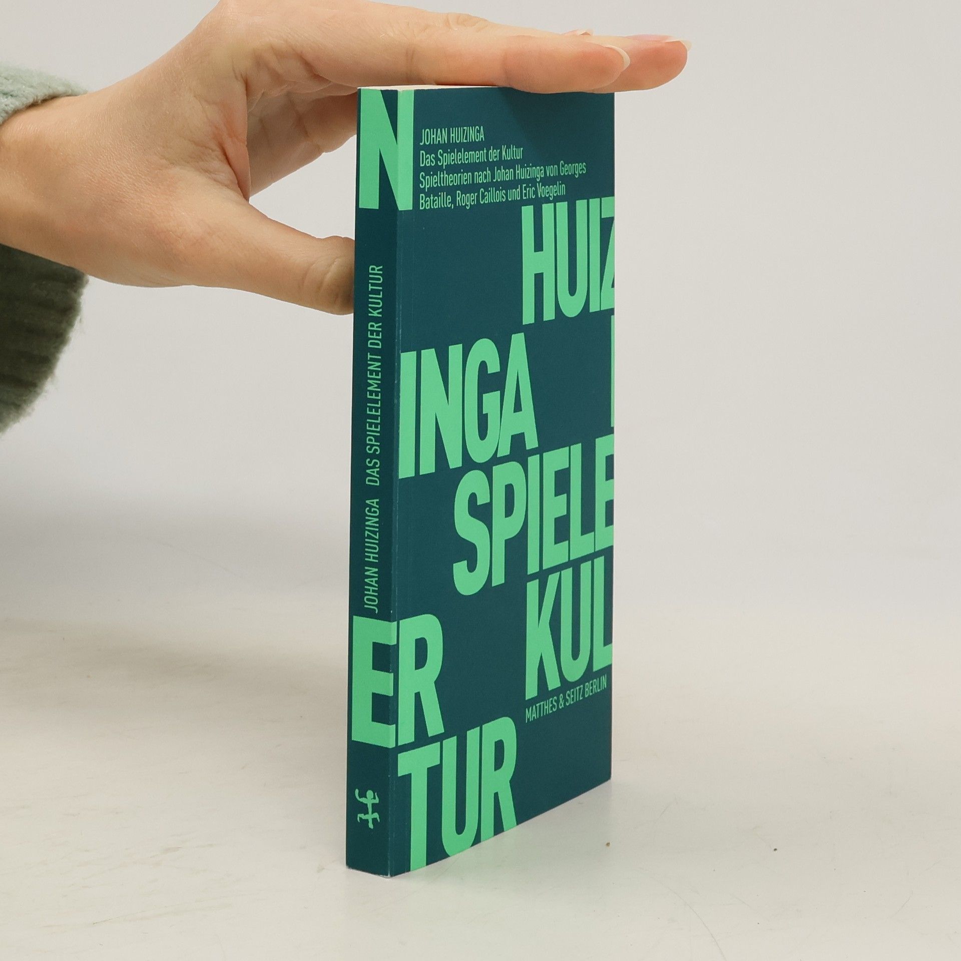 Johan Huizinga Das Spielelement der Kultur