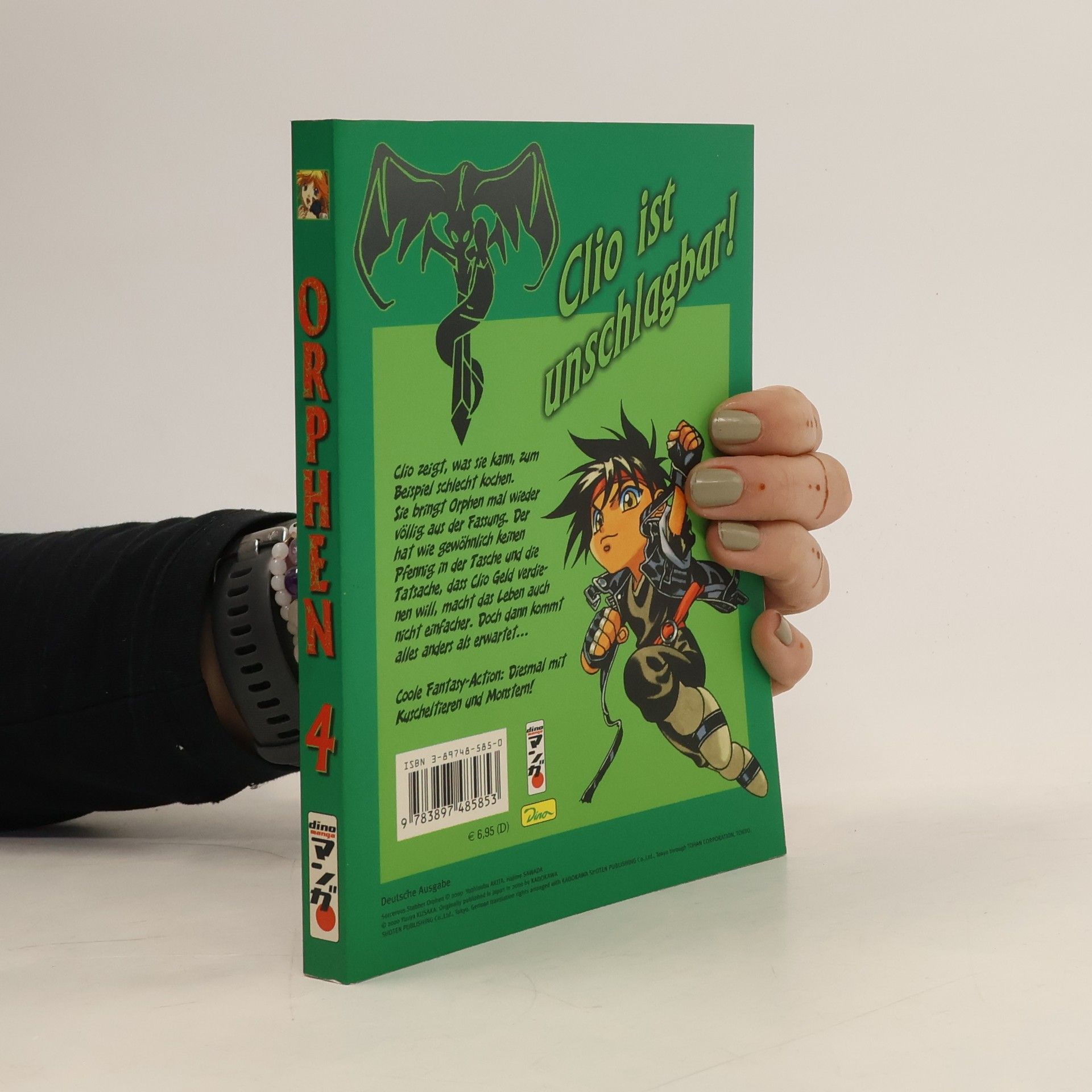 Yoshinobu Akita Sorcerous Stabber Orphen. Bd.4