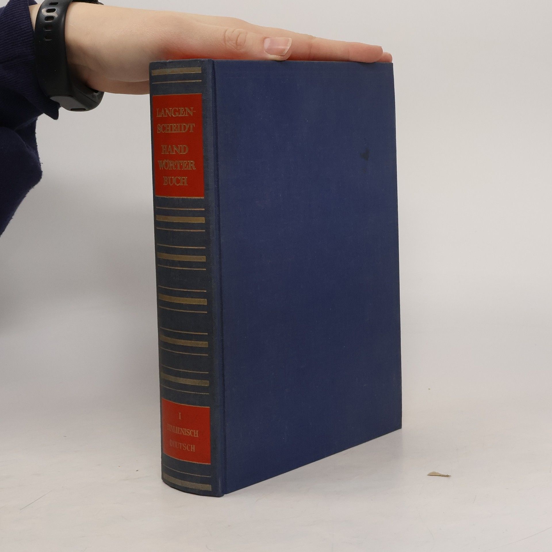 AA.VV. Langenscheidts Handwörterbuch Italienisch-Deutsch I