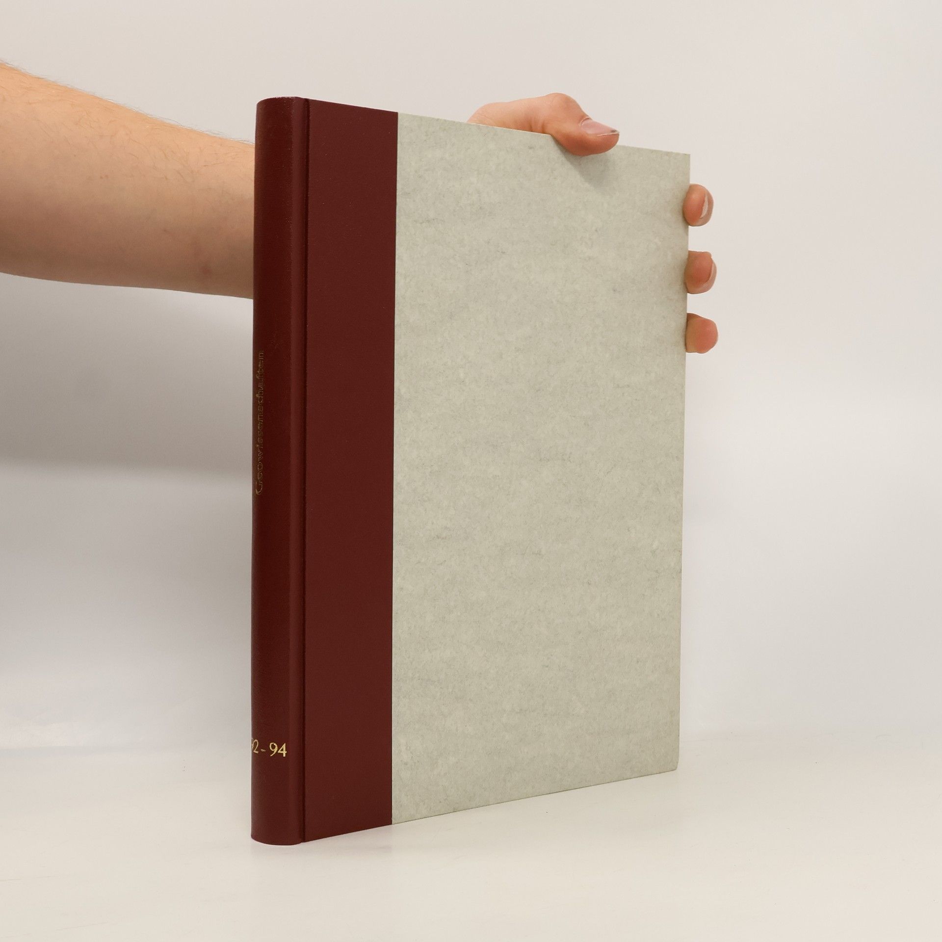 Auteurscollectief Geowissenschaften in unserer Zeit Jahresregister 92-94