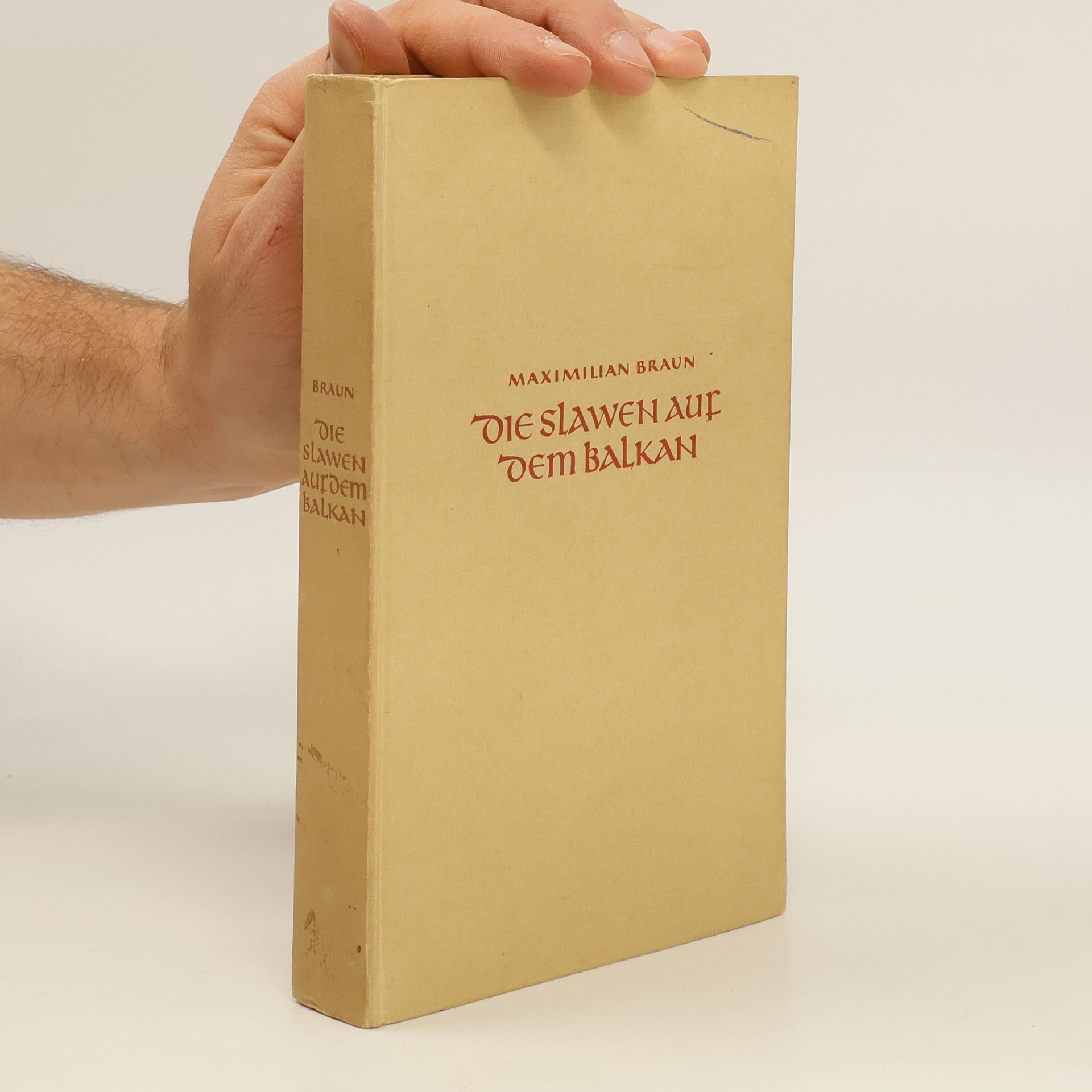 Maximilian Braun Die Slawen auf dem Balkan