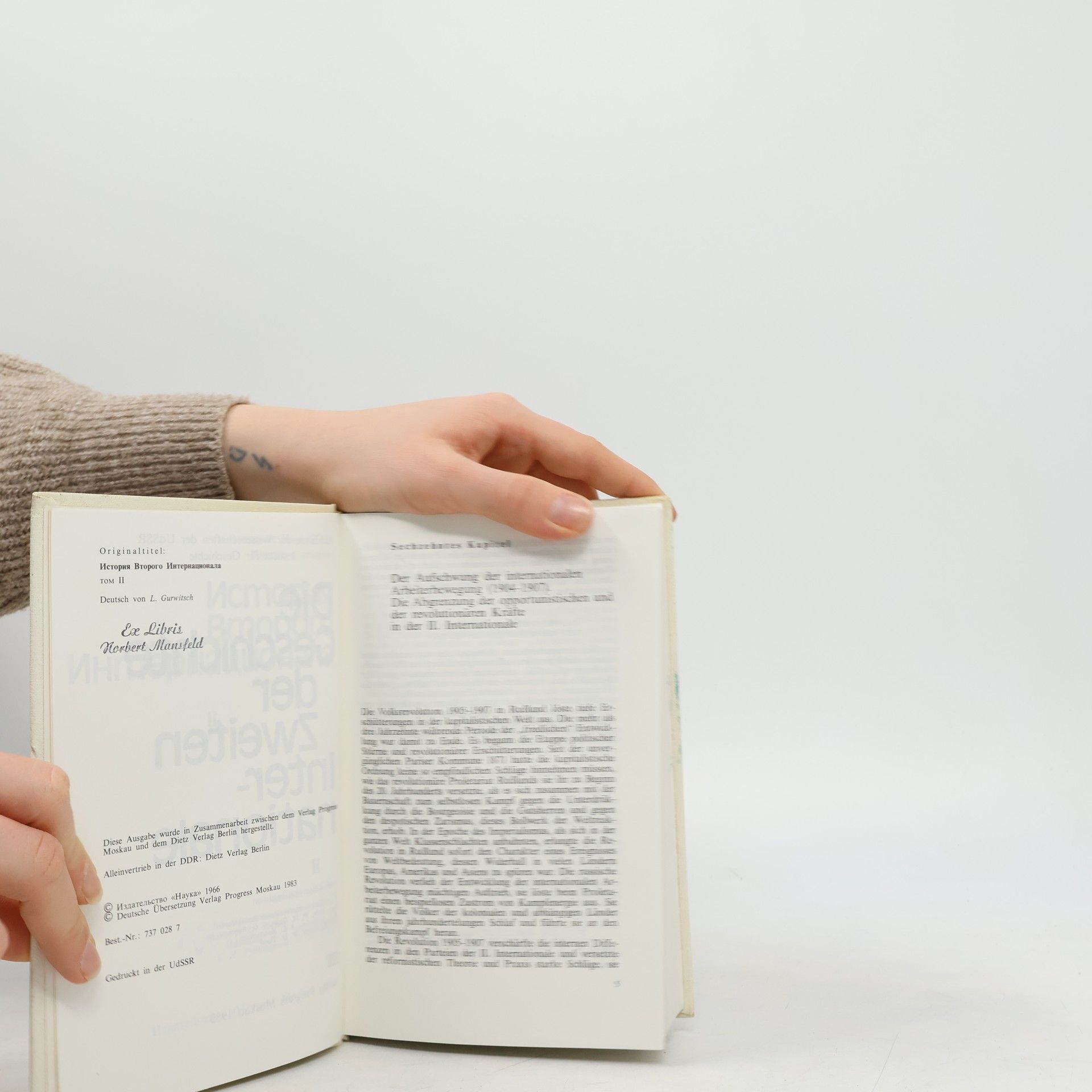 Autorenkollektiv Die Geschichte der Zweiten Internationale