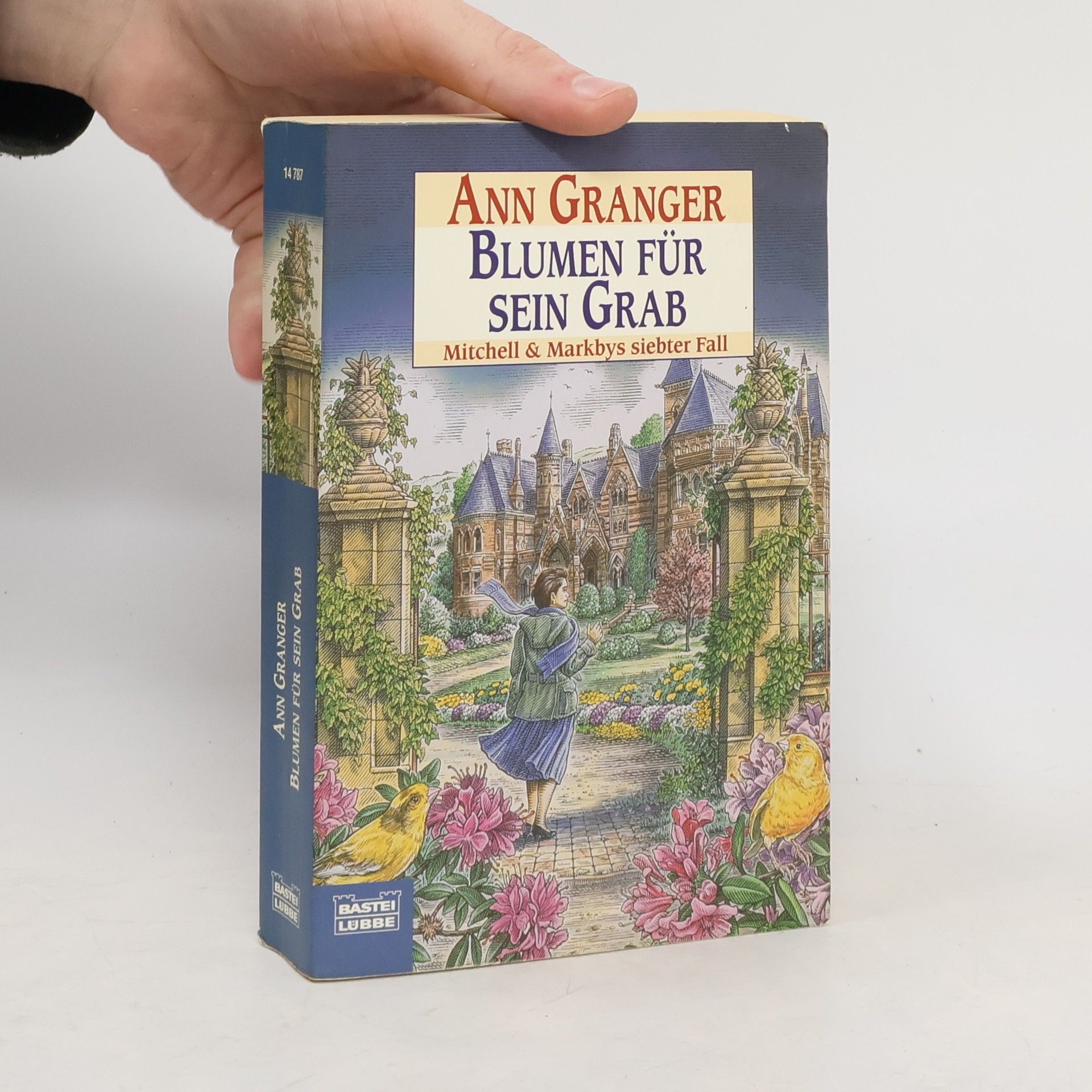 Ann Granger Blumen für sein Grab