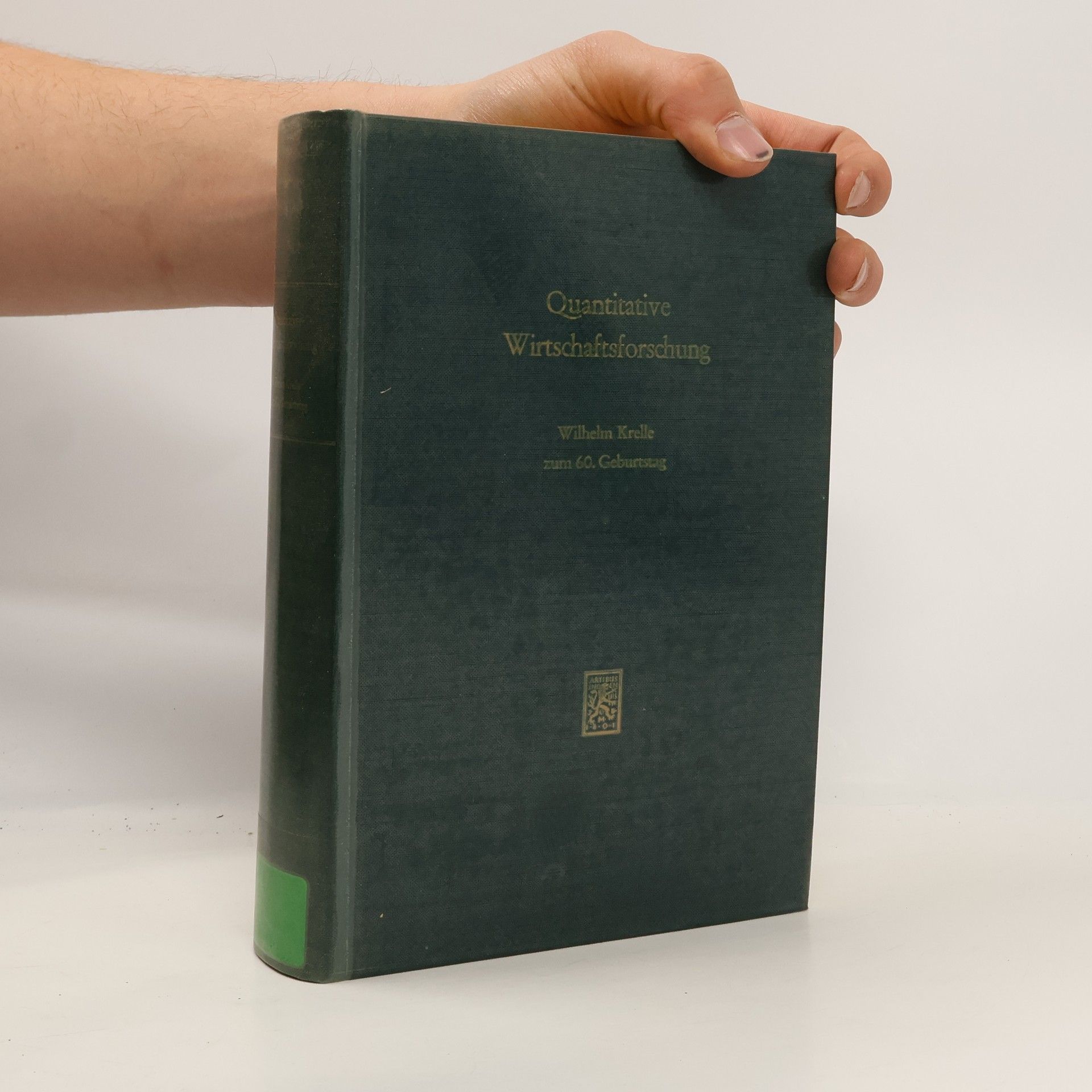 Horst Albach Quantitative Wirtschaftsforschung