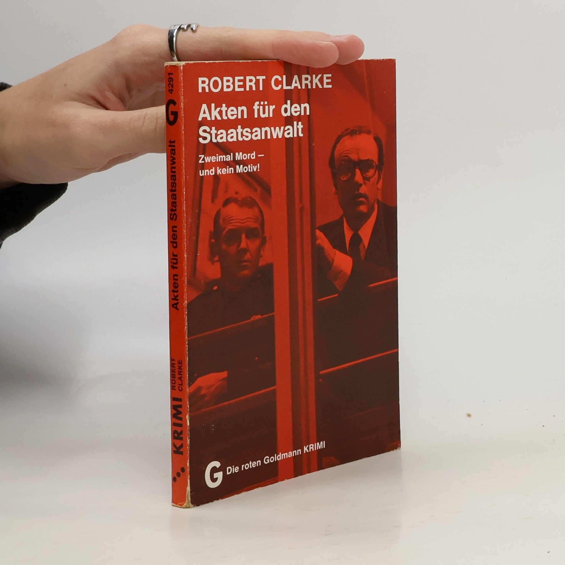 Robert Clarke Akten für den Staatsanwalt