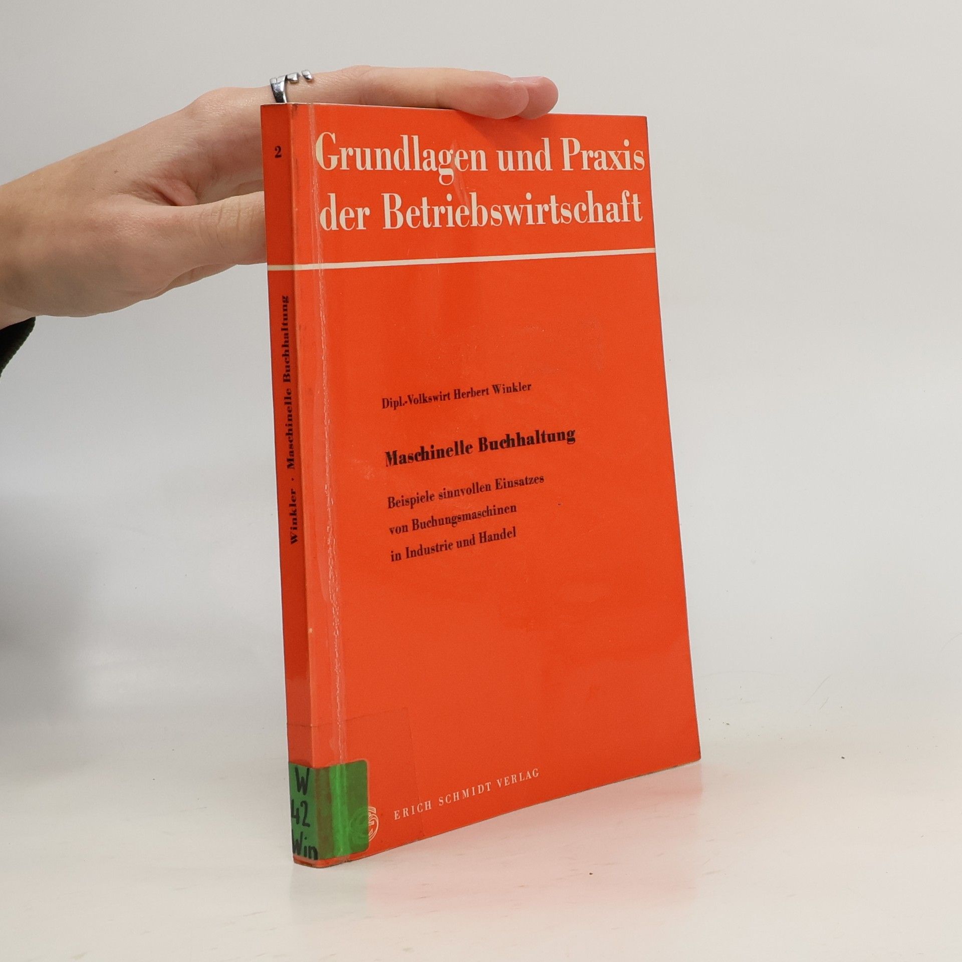 Herbert Winkler Maschinelle Buchhaltung 2.