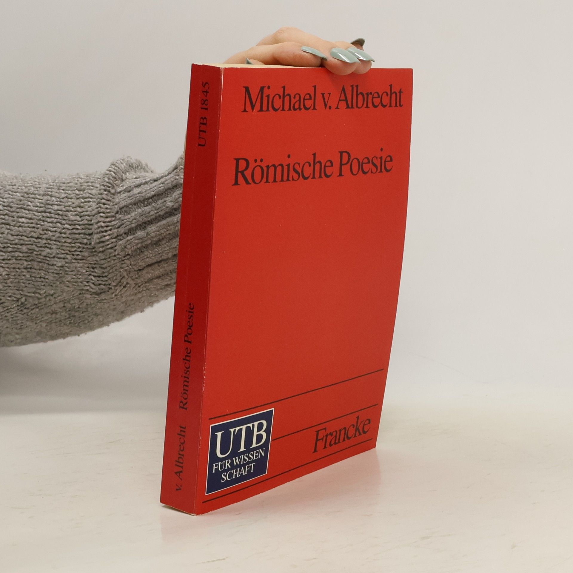 UTB - 1845: Römische Poesie