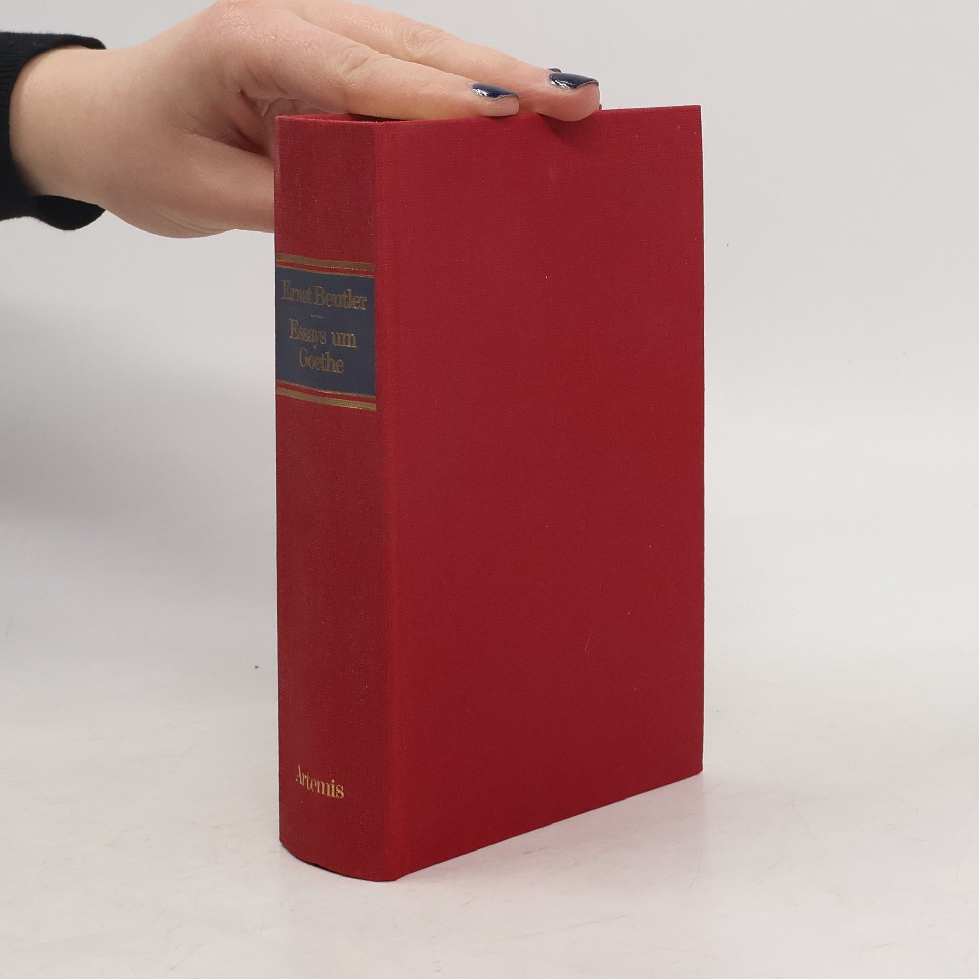 Ernst Beutler Essays um Goethe