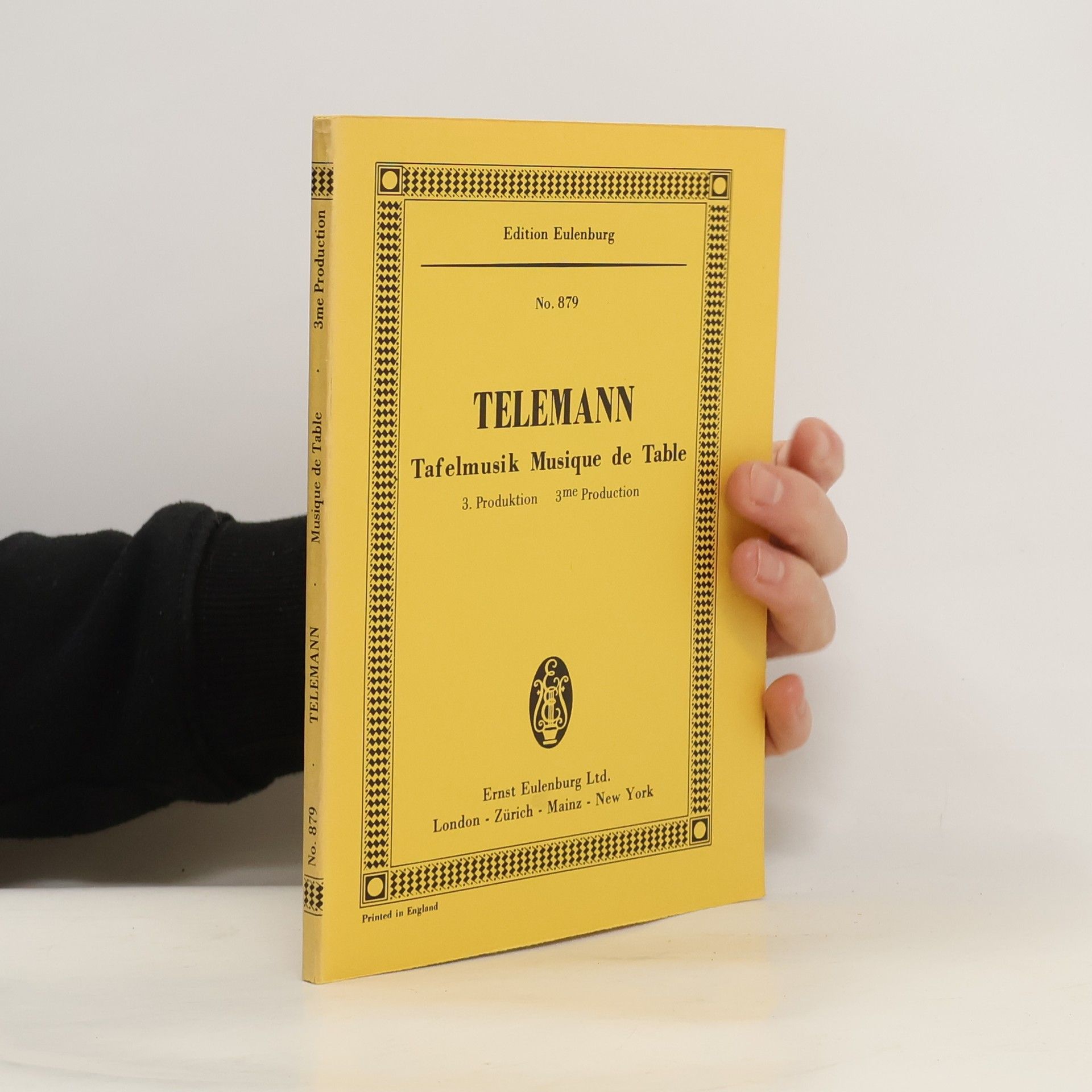 Georg Philipp Telemann Tafelmusik Musique de Table