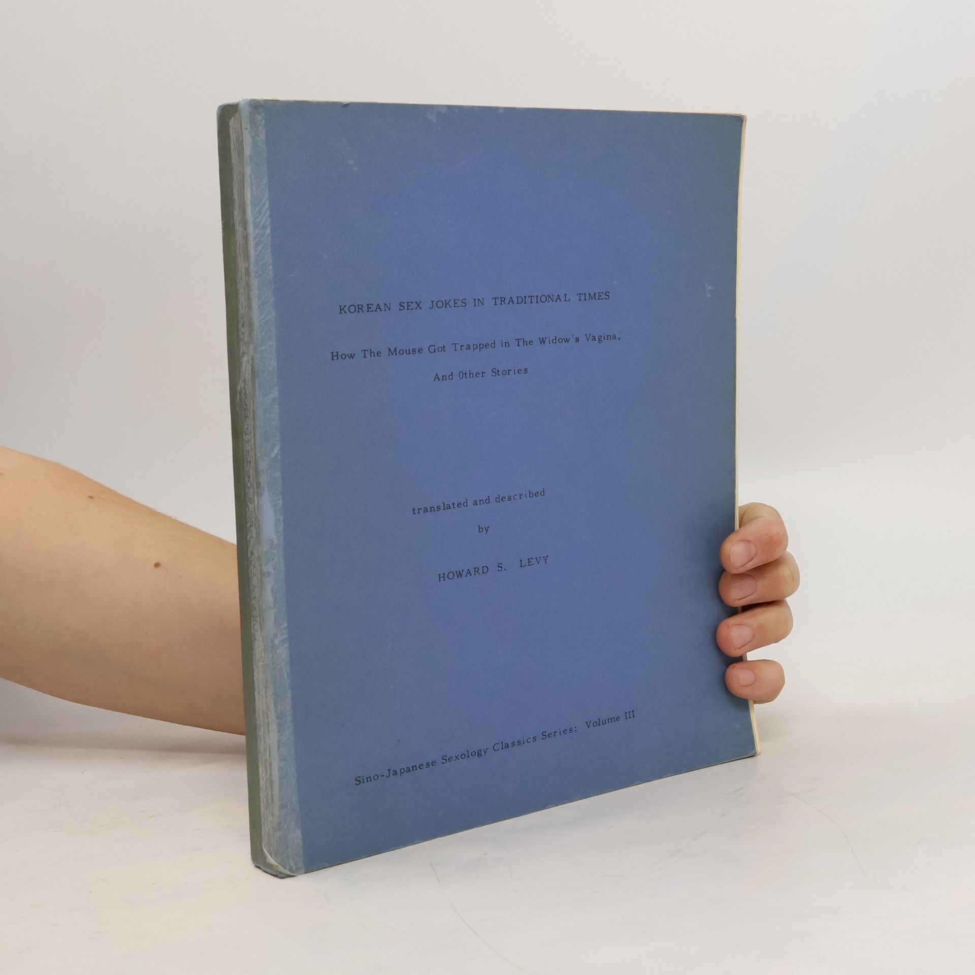 Howard S. Levy Korean Sex Jokes in Traditional Times