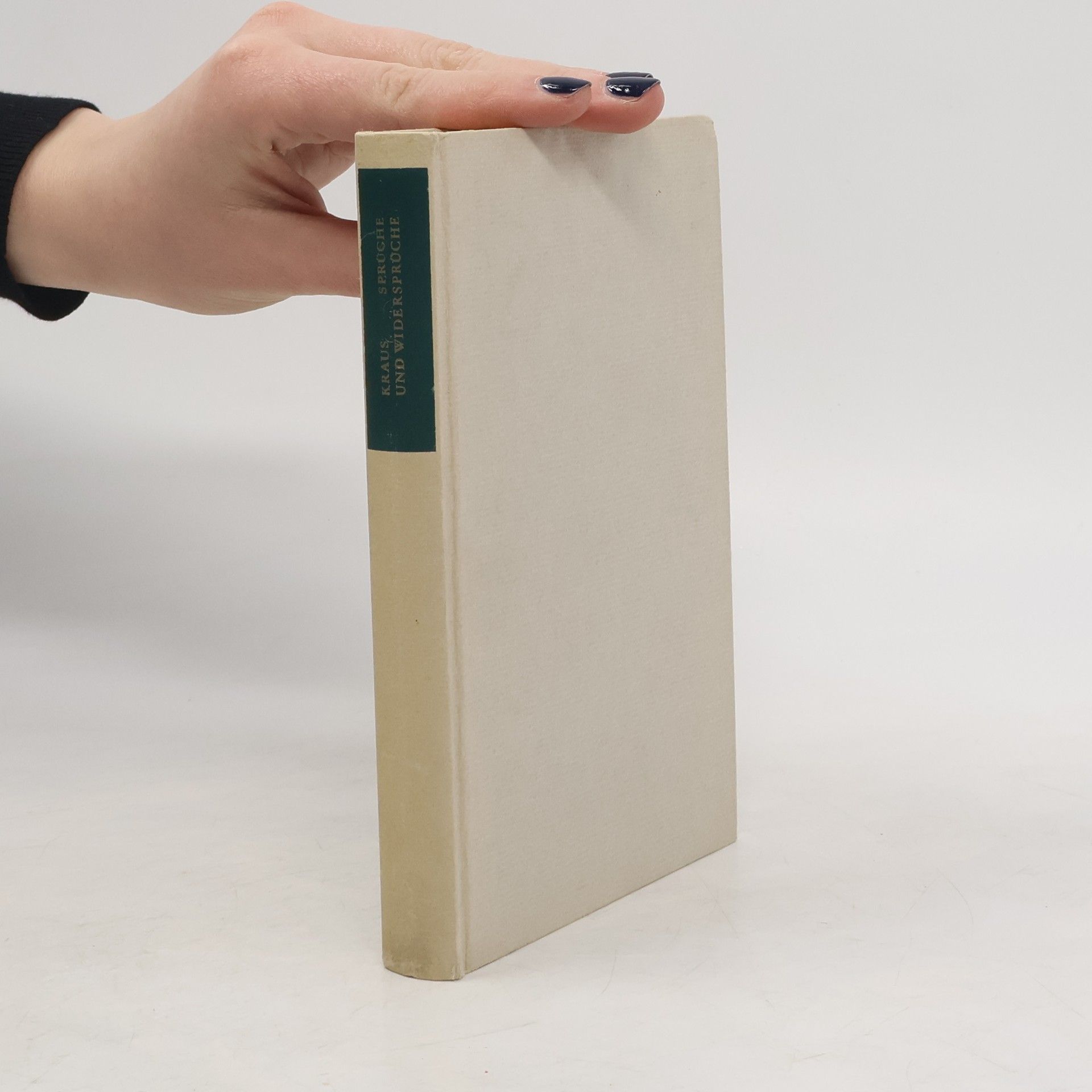 Karel Kraus Sprüche und Widersprüche