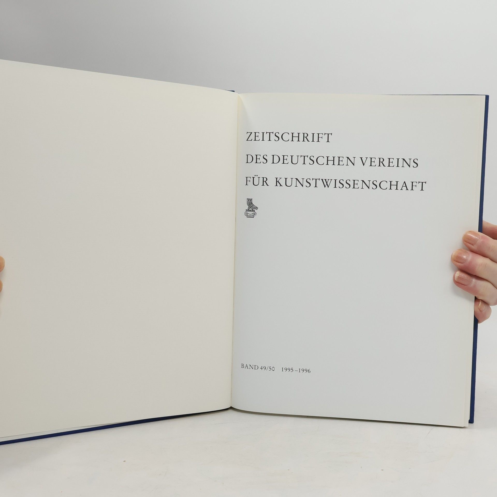 Deutscher Verein für Deutscher Verein für Kunstwissenschaft Zeitschrift des Deutschen Vereins für Kunstwissenschaft