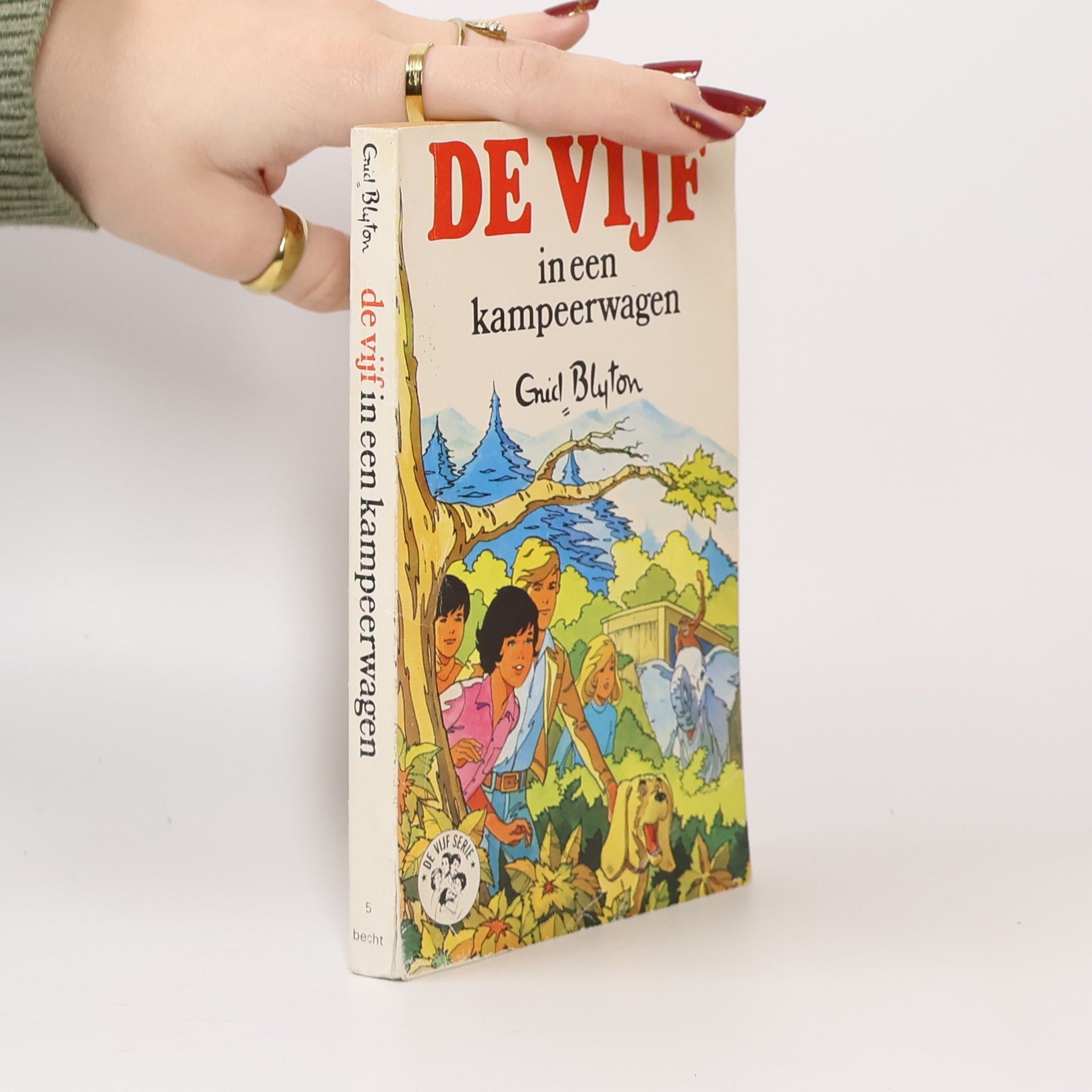 Enid Blyton De Vijf Serie - 5: De Vijf in een kampeerwagen