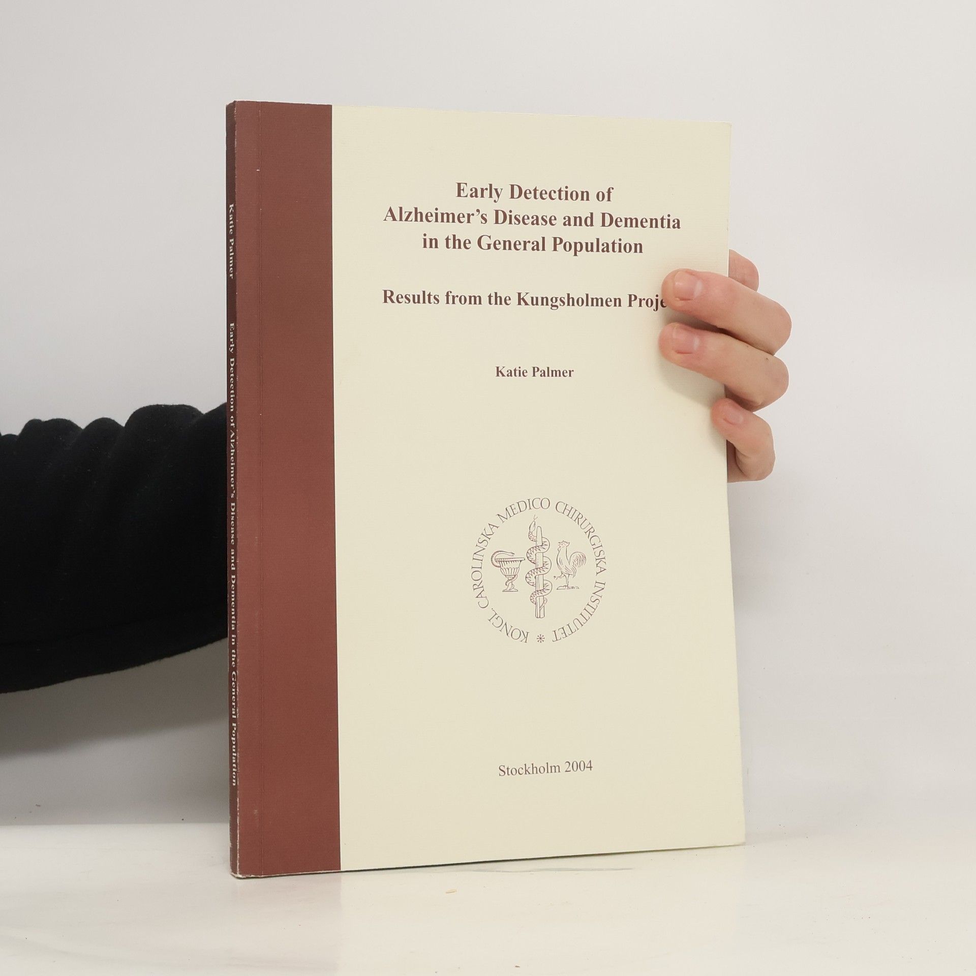 Katie Palmer Early Detection of Alzheimer's Disease and Dementia in the General Population