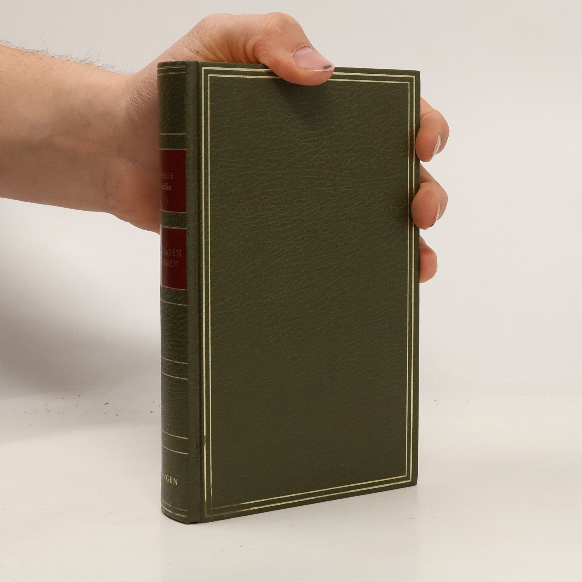 Friedrich Schiller Balladen. Dramen