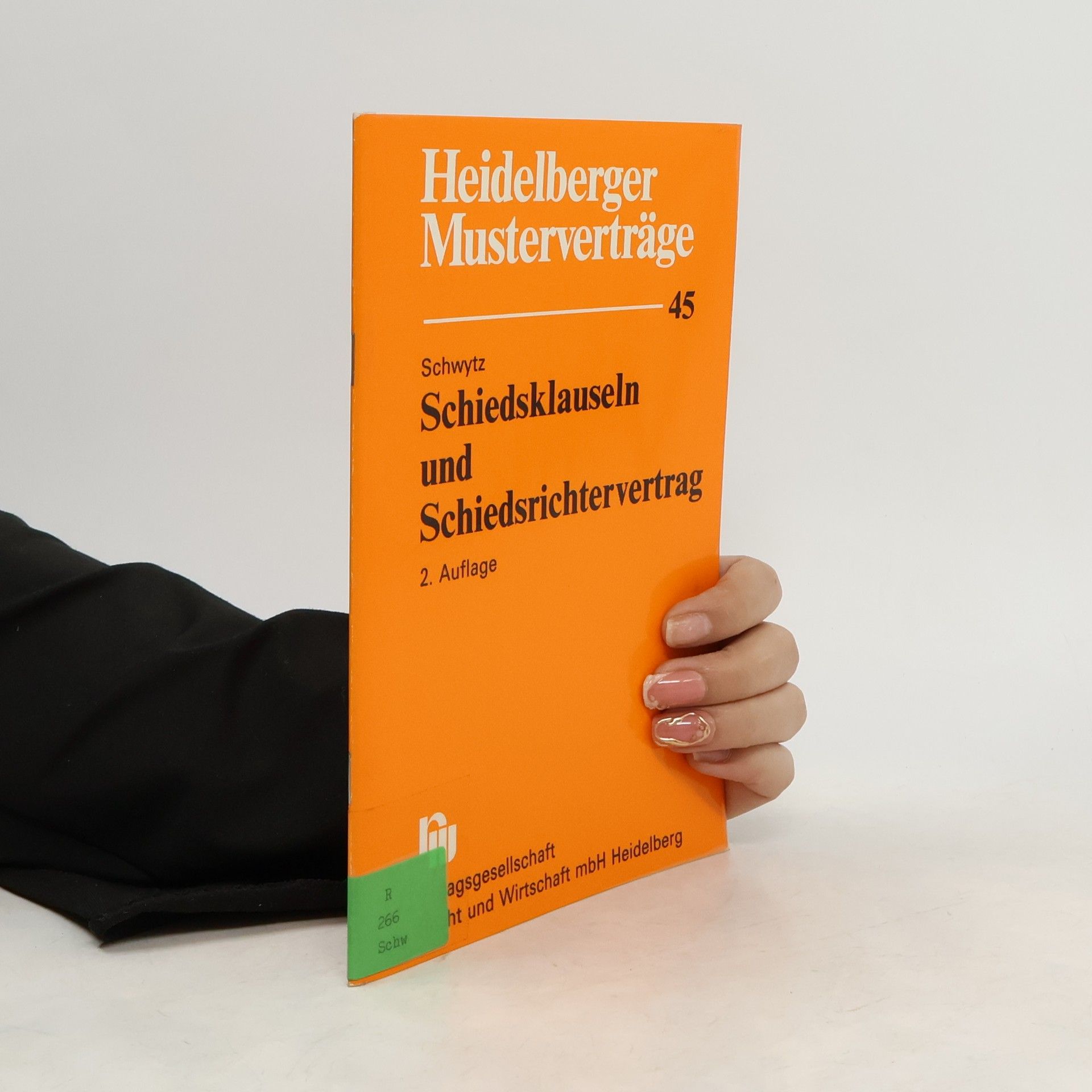 Schiedsklauseln und Schiedsrichtervertrag