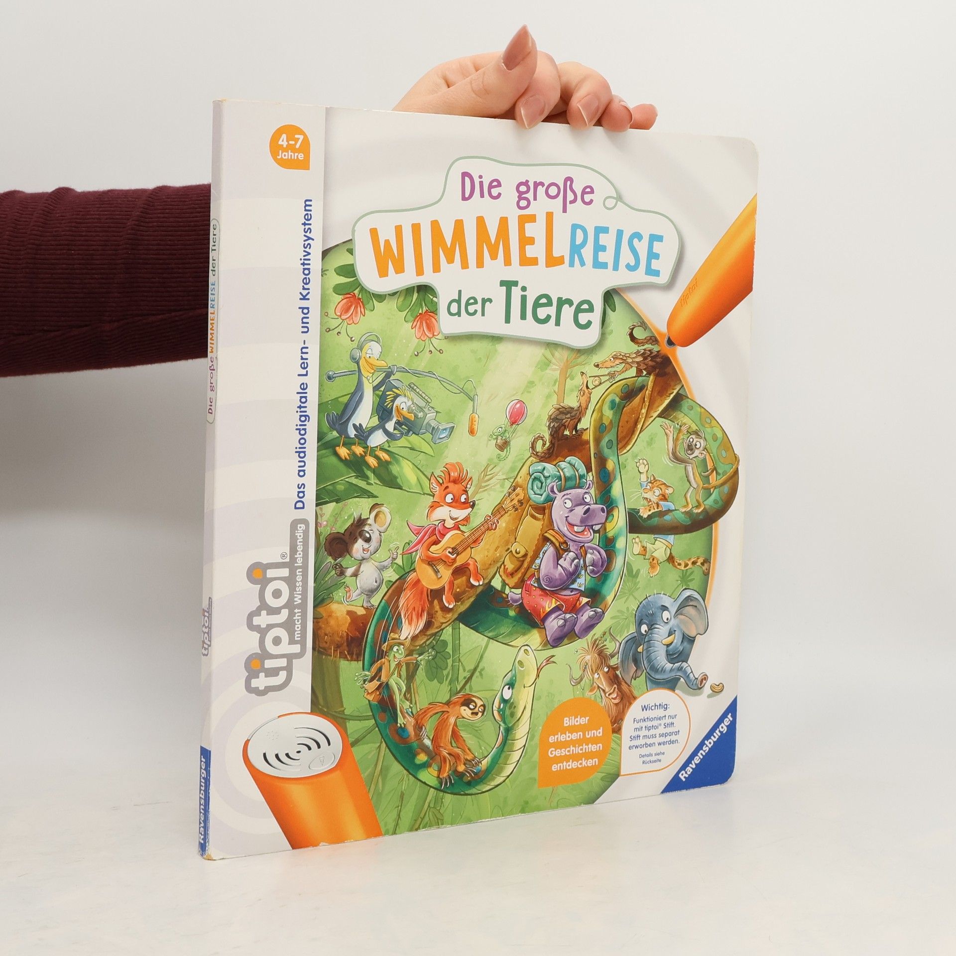 tiptoi® Die große Wimmelreise der Tiere