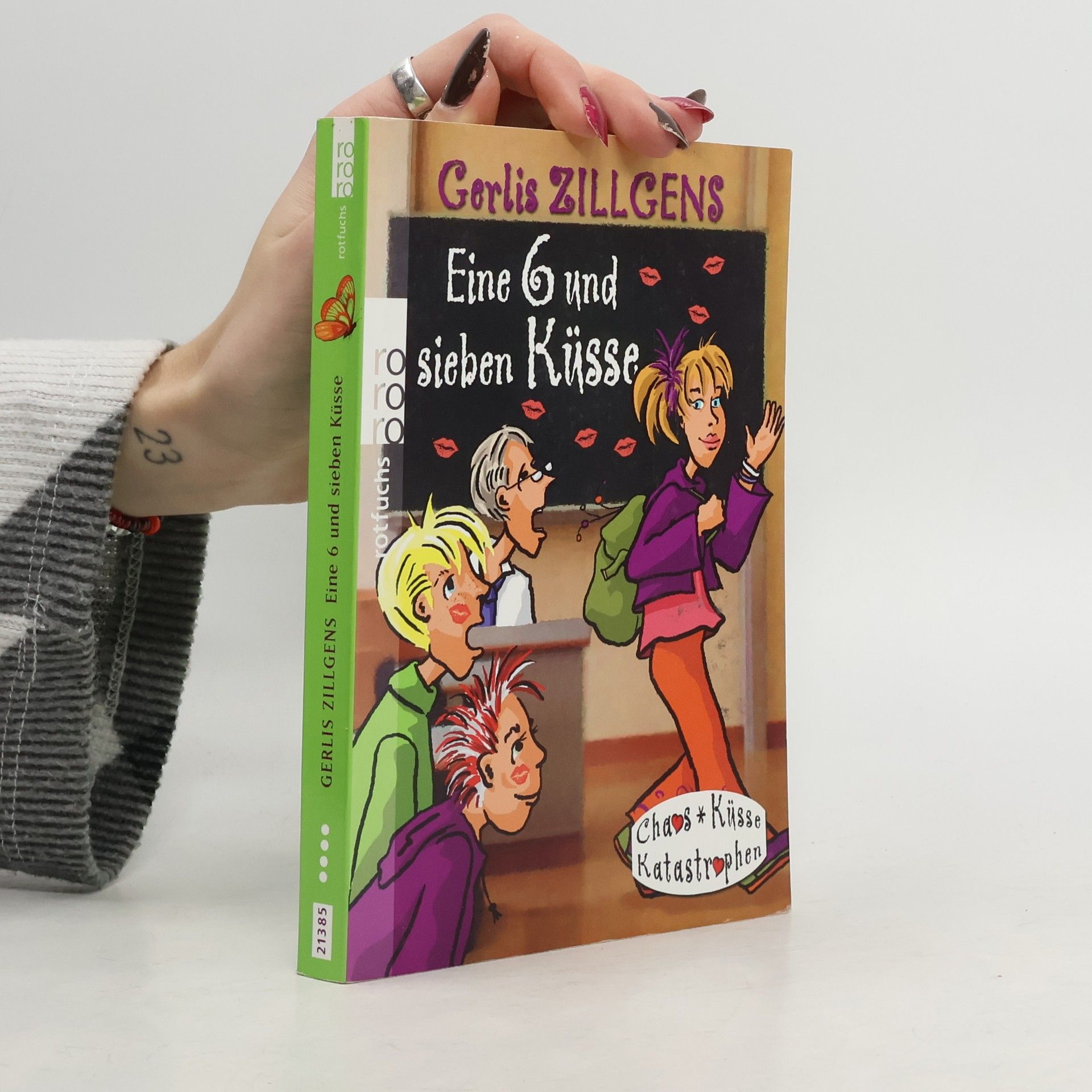 Eine 6 und sieben Küsse