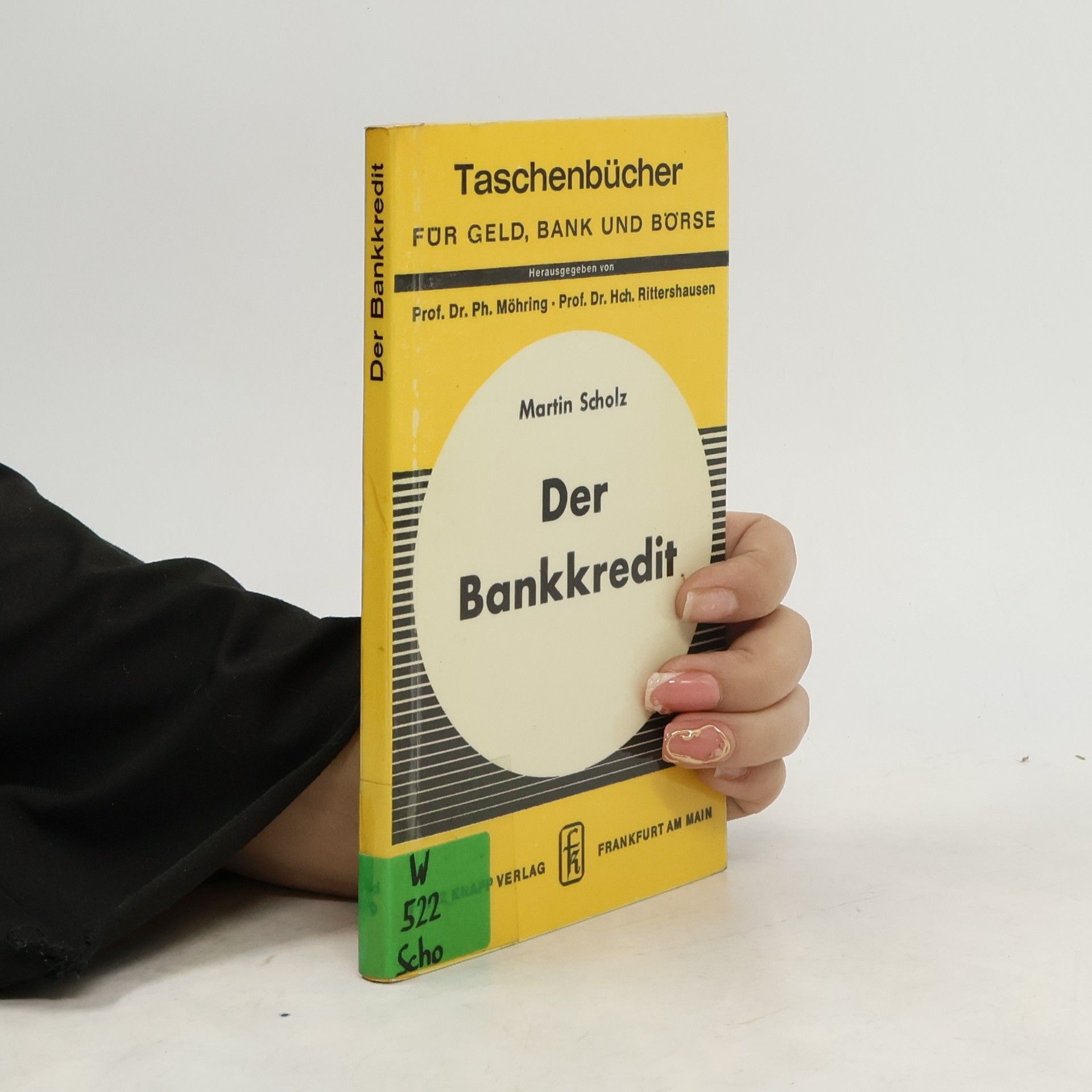 Martin Scholz Der Bankkredit