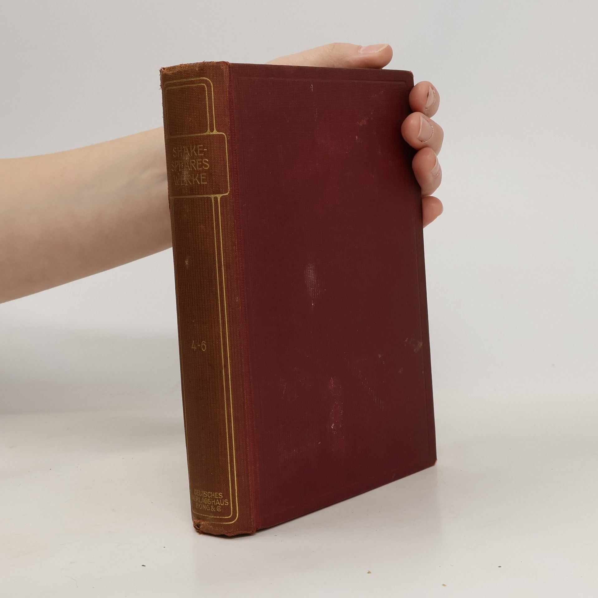 William Shakespeare Shakespeares Werke in zwölf Teilen 4-6