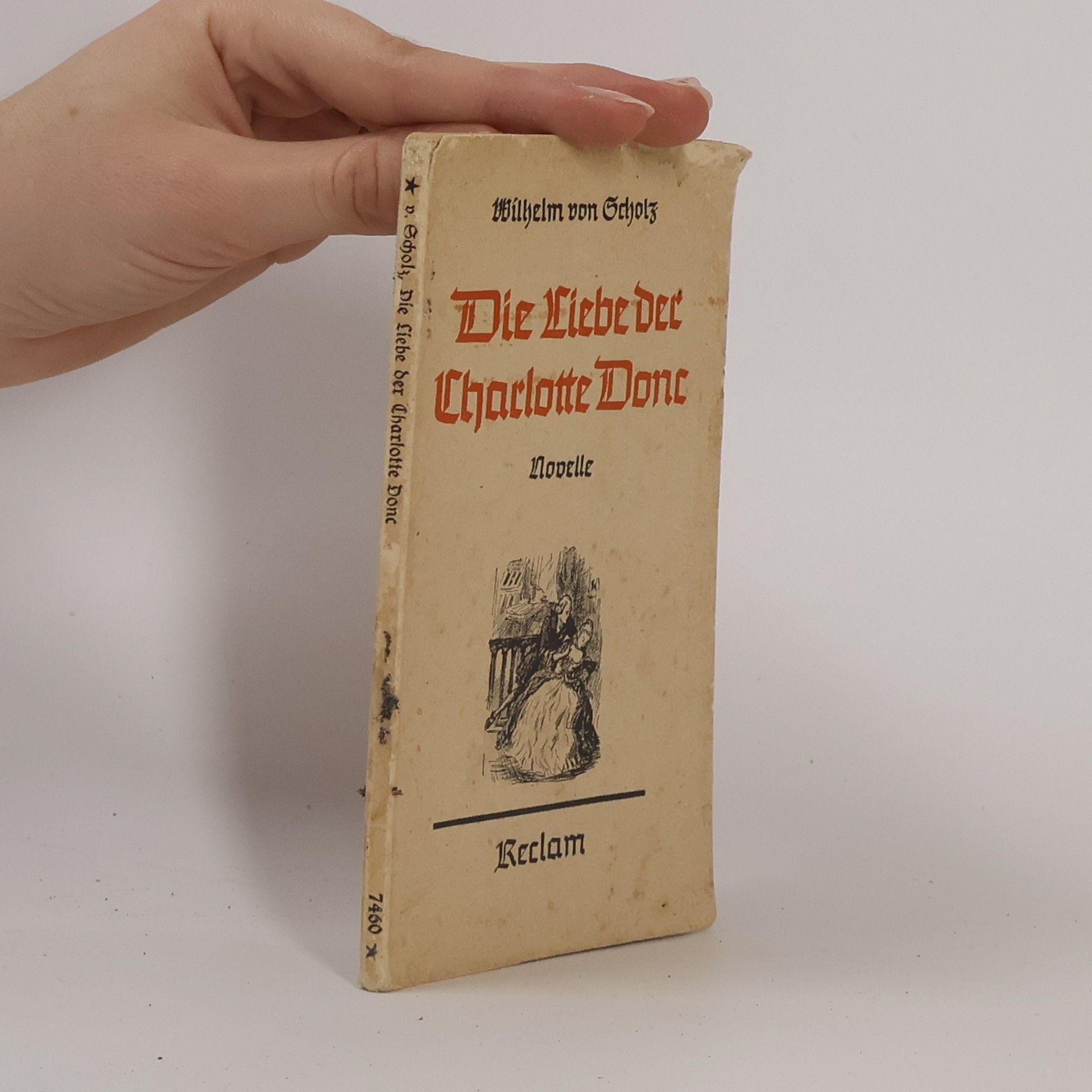 Wilhelm von Scholz Die Liebe der Charlotte Donc