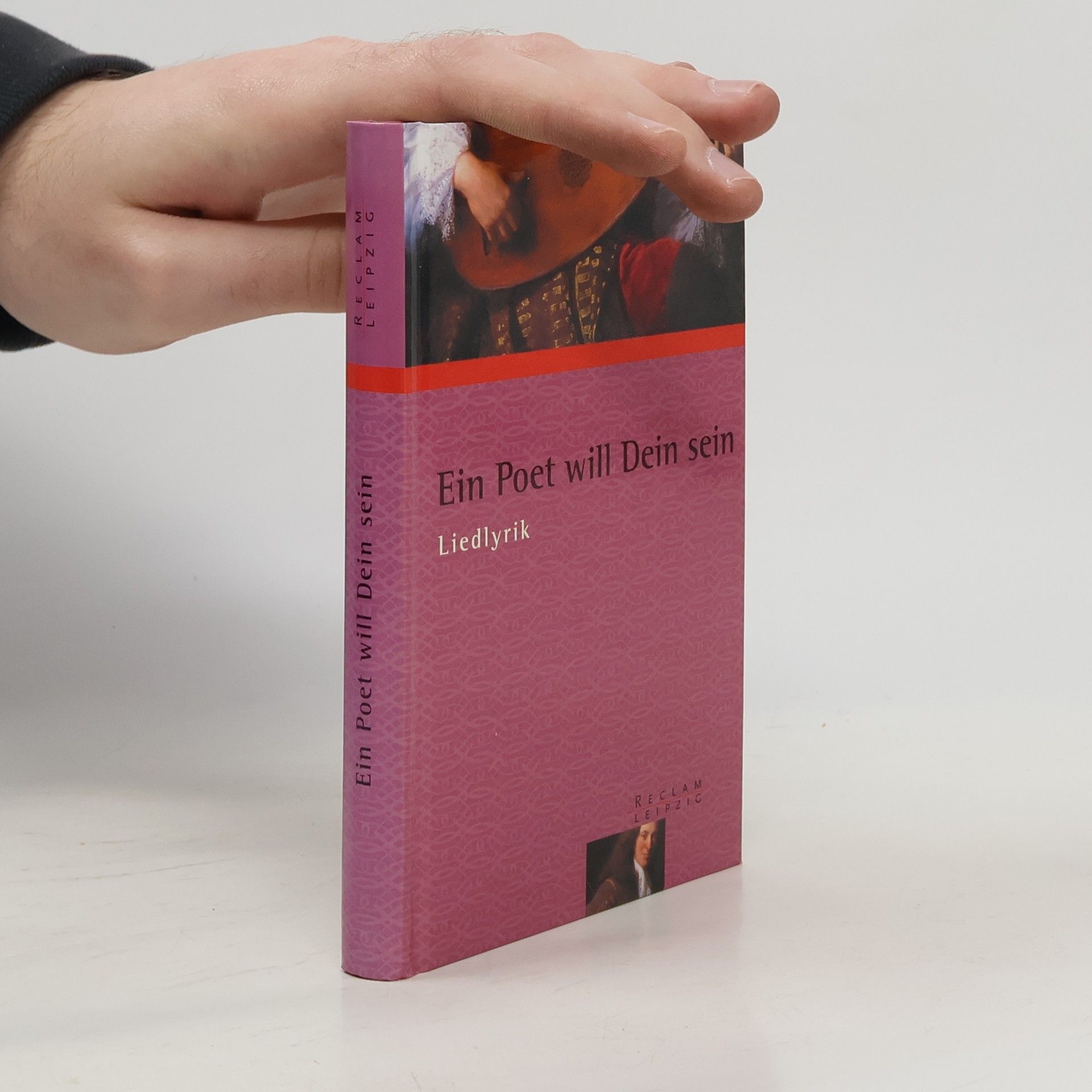 Anton G. Leitner Ein Poet will Dein sein