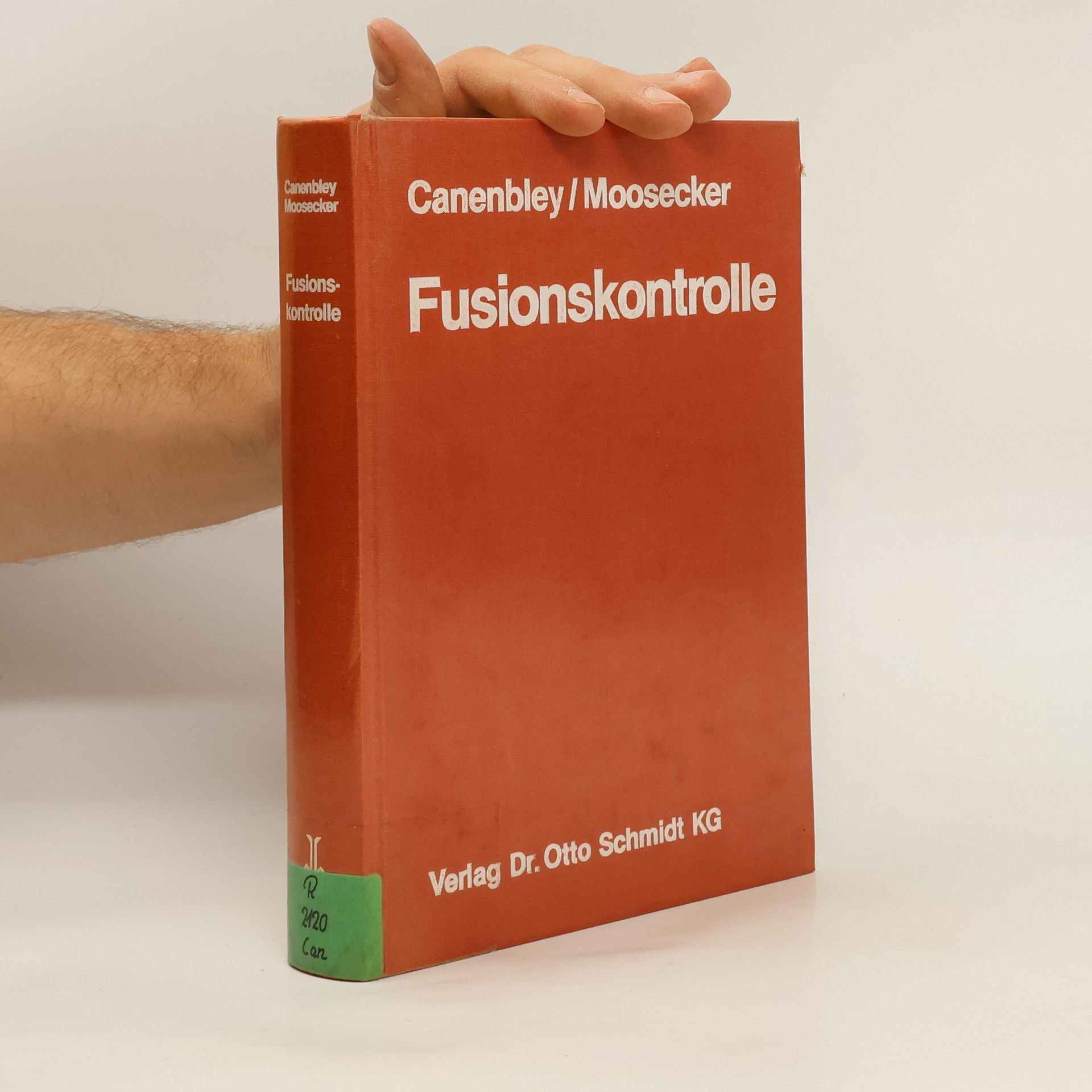 Cornelis Canenbley Fusionskontrolle