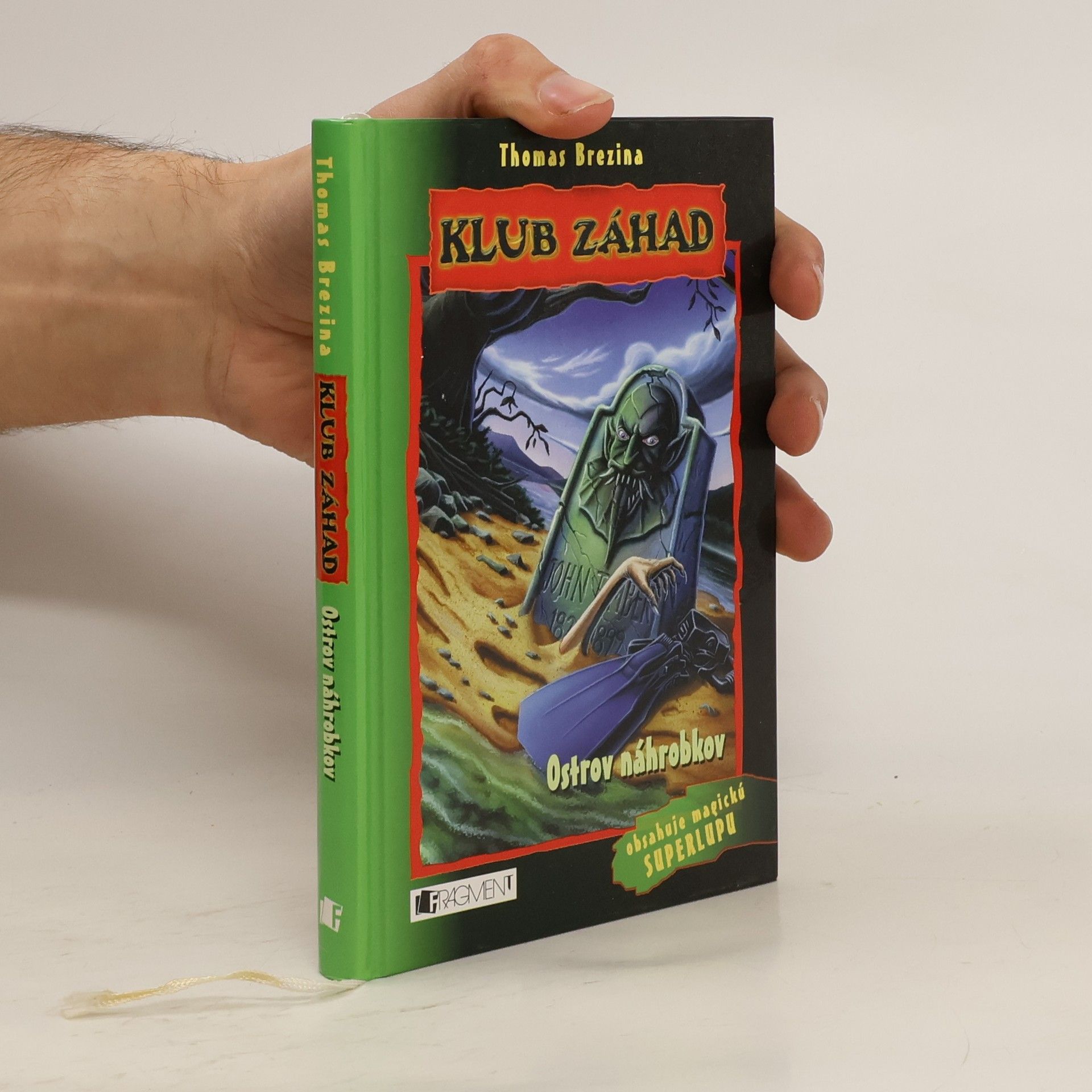 Thomas Brezina Klub záhad - Ostrov náhrobkov