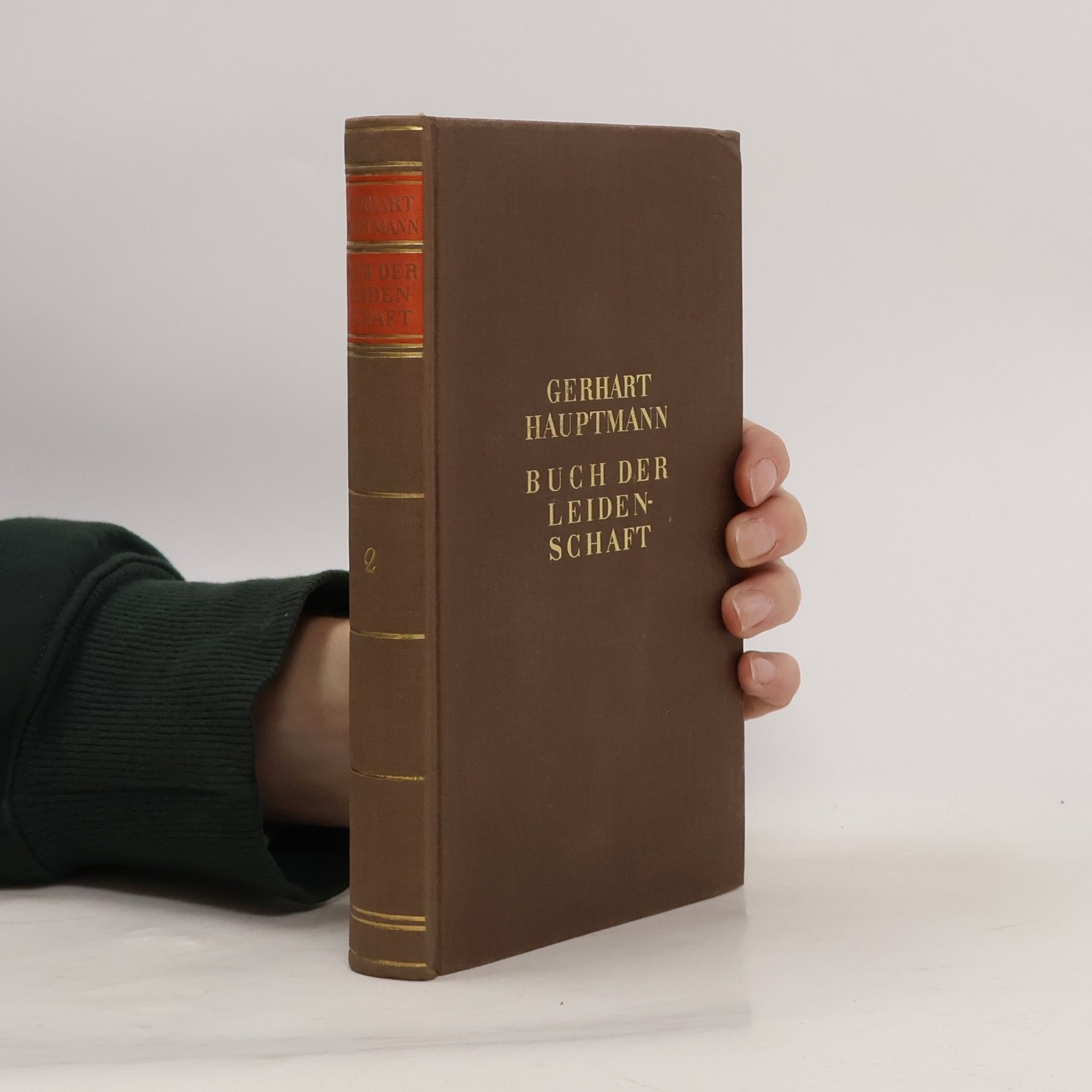 Gerhart Hauptmann Buch der Leidenschaft