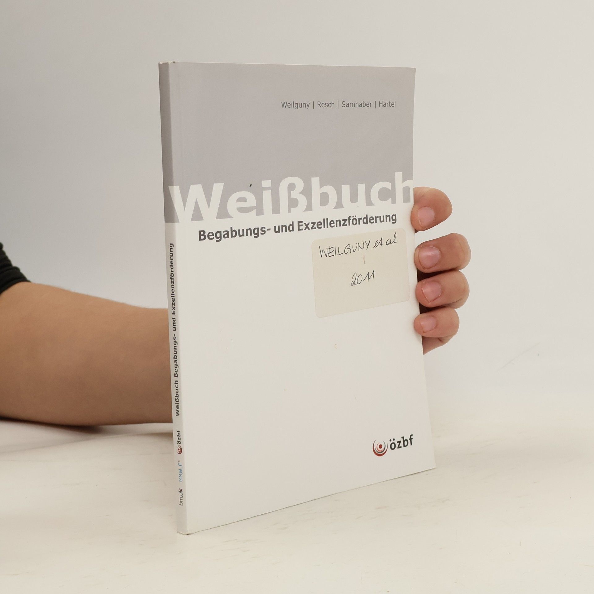 Walburga Weilguny Weißbuch Begabungs- und Exzellenzförderung