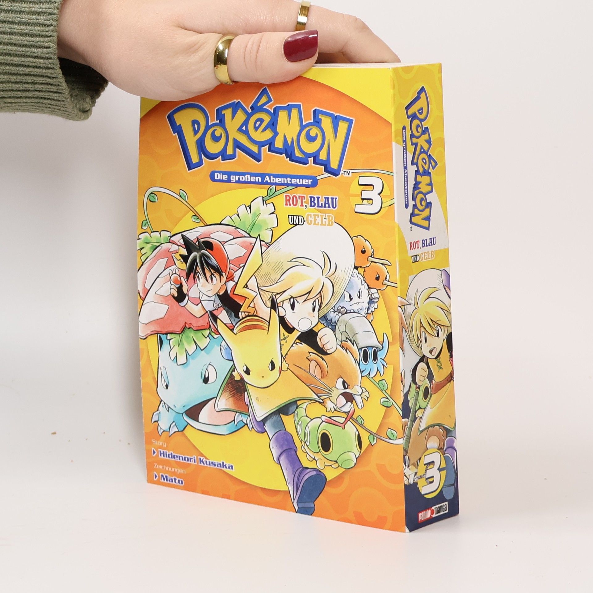 Hidenori Kusaka Pokémon - Die großen Abenteuer: Rot, Blau und Gelb 03
