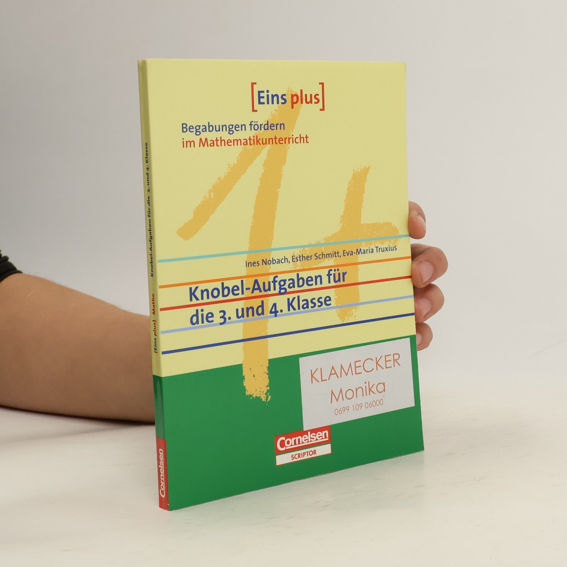 Ines Nobach Knobel-Aufgaben für die 3. und 4. Klasse