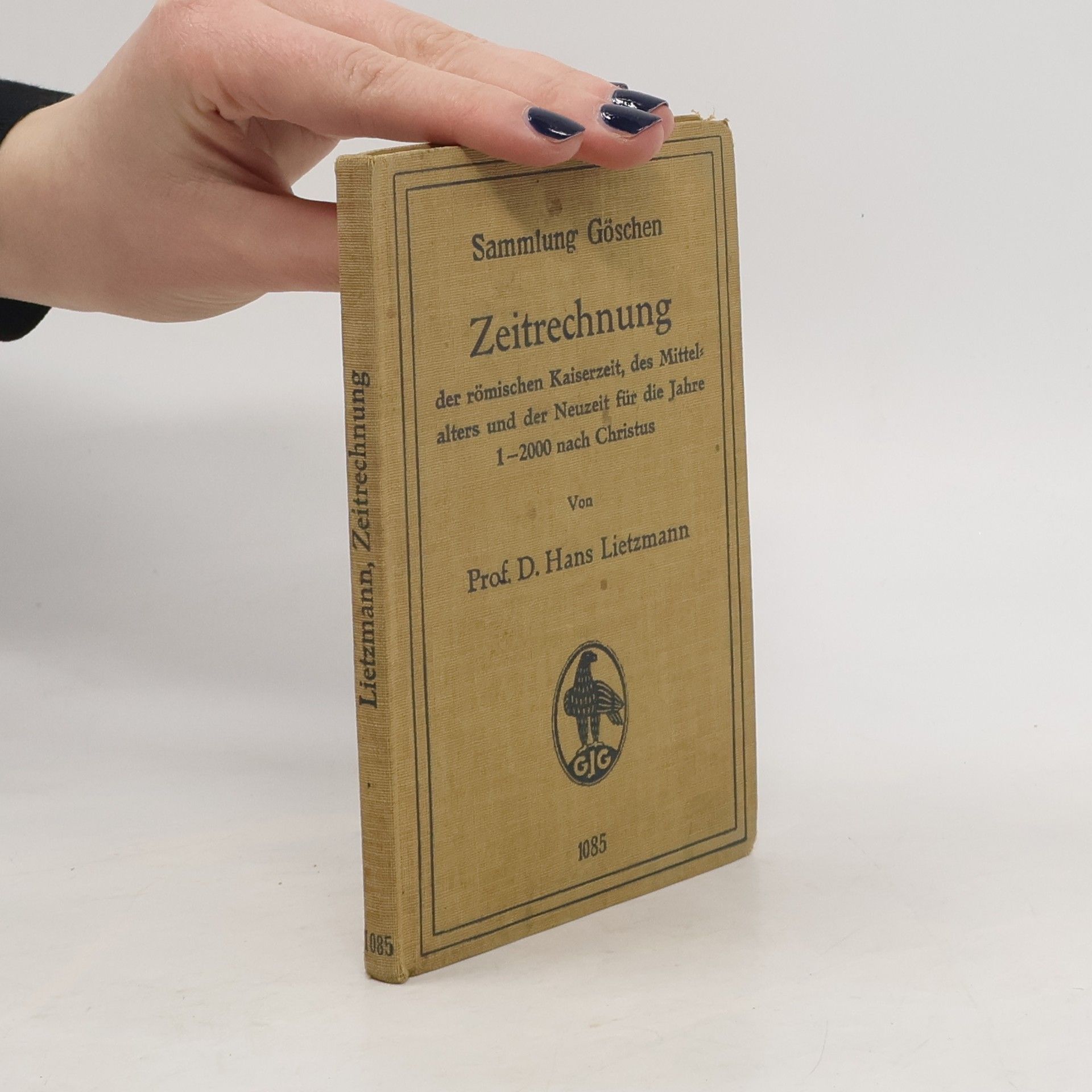 Hans Lietzmann Zeitrechnung