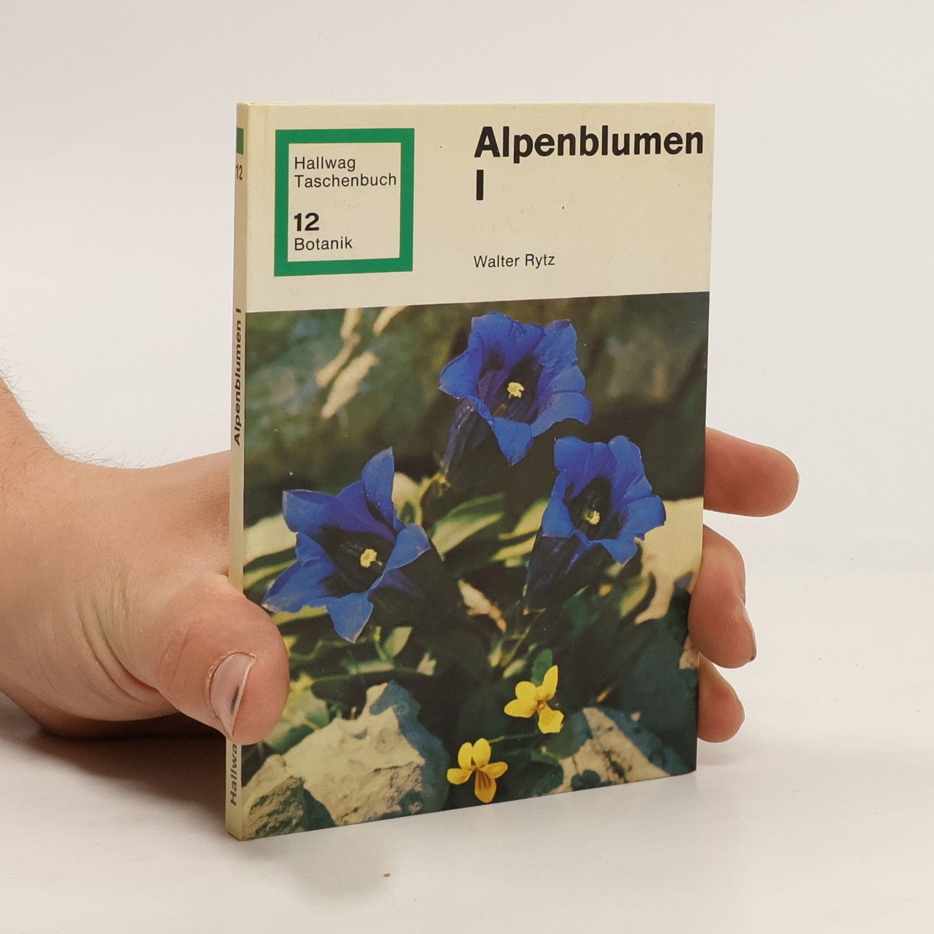 Walther Rytz Alpenblumen I. Botanik 12