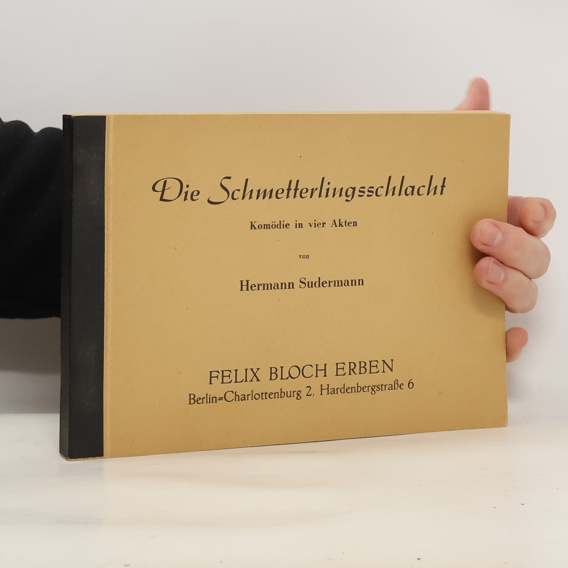 Hermann Sudermann Die Schmetterlingsschlacht
