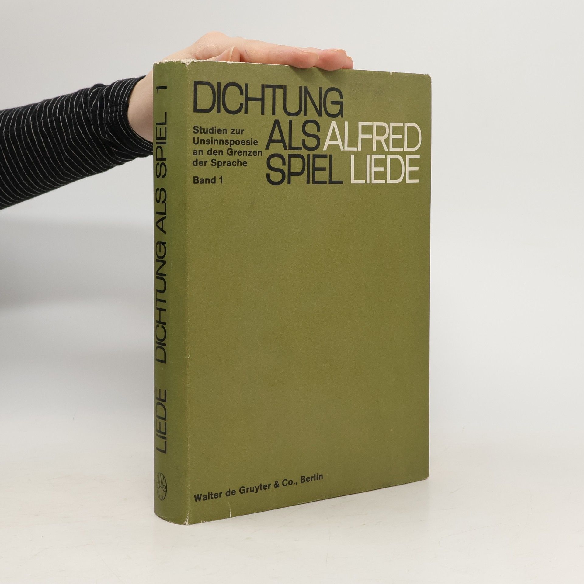 Dichtung als Alfred Spiel Liede 1
